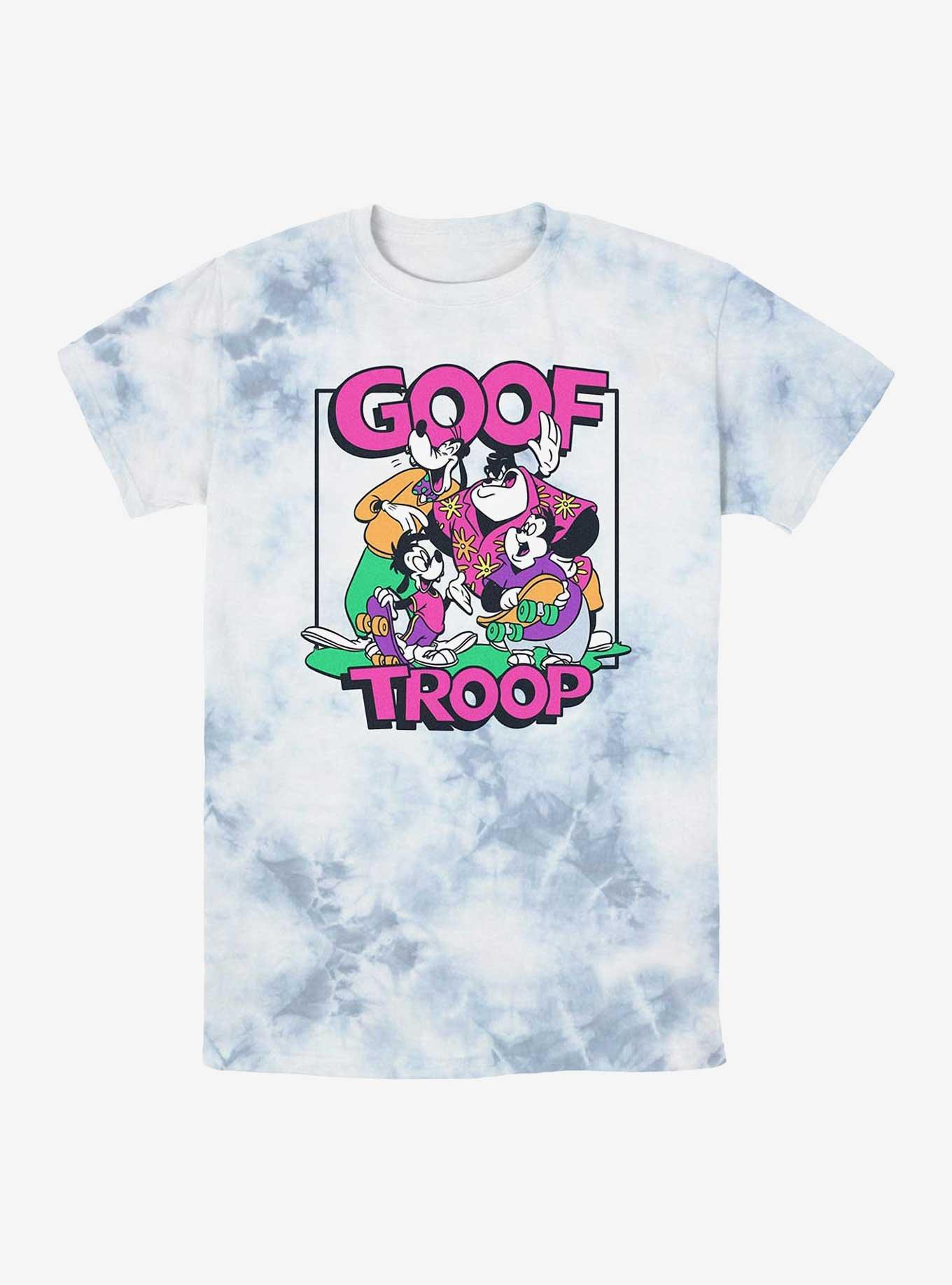 Disney A Goofy Movie Goof Troop Tie-Dye T-Shirt, WHITEBLUE, hi-res