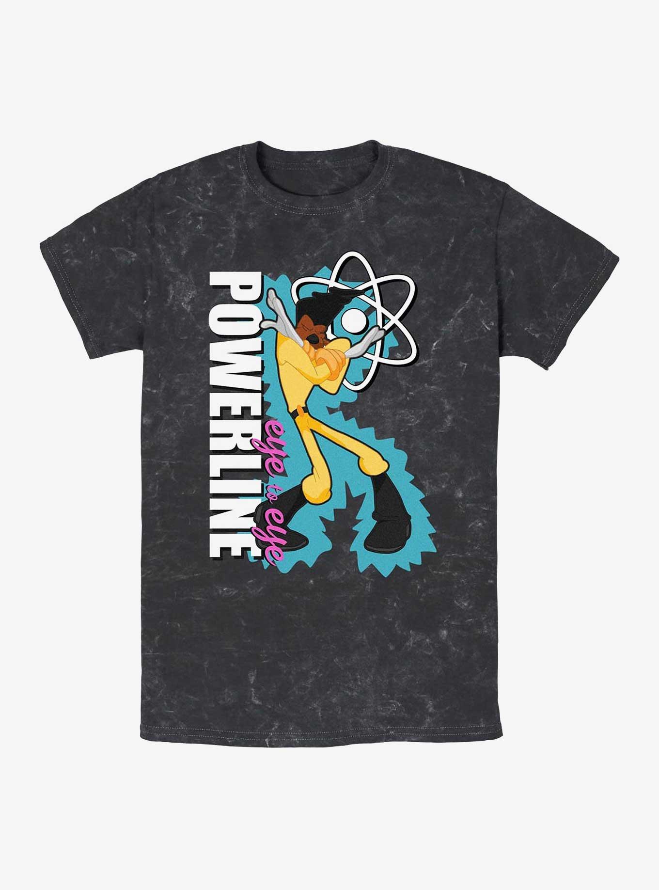 Disney A Goofy Movie Powerline Eye To Eye Mineral Wash T-Shirt, , hi-res