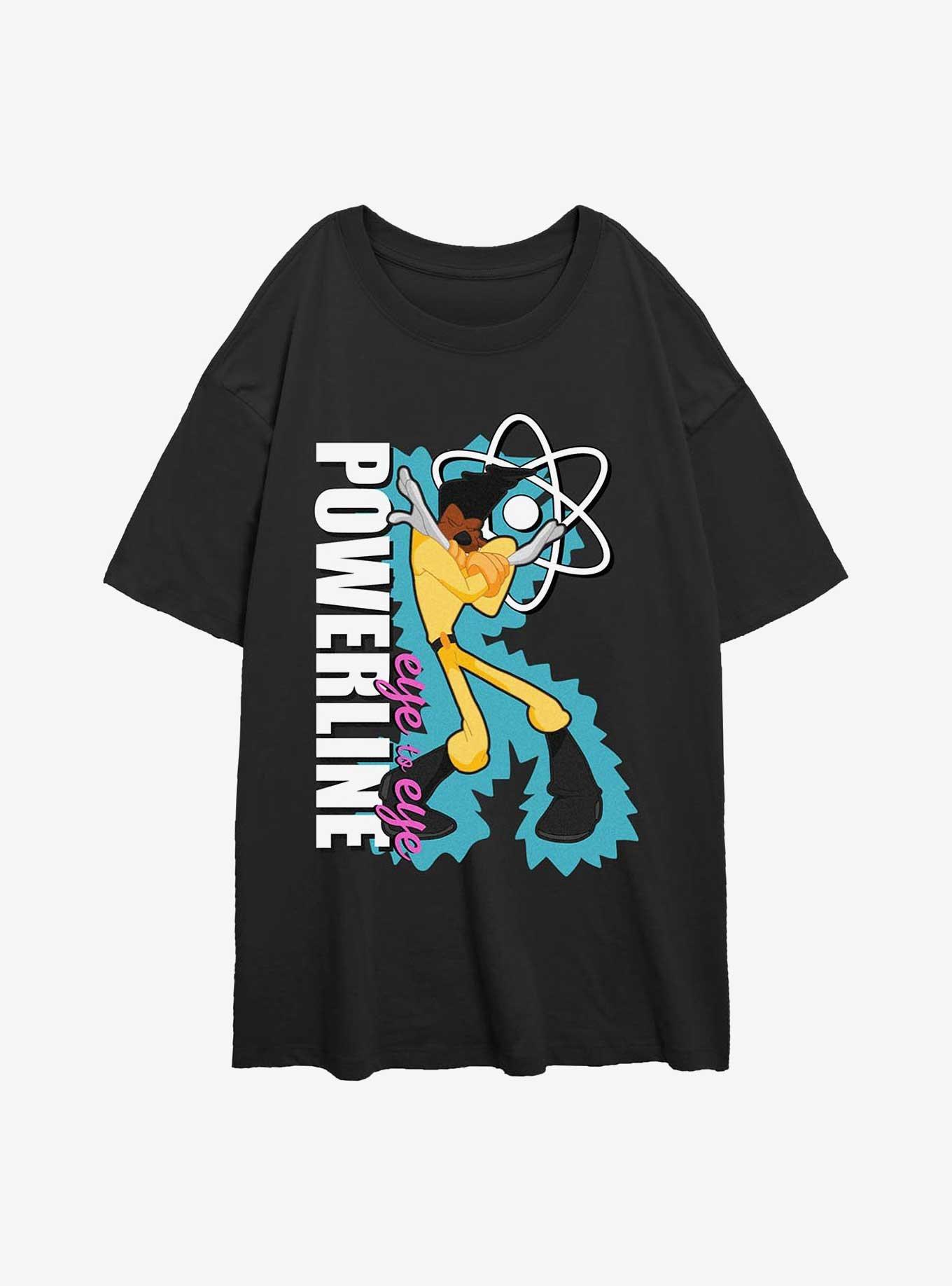Disney A Goofy Movie Powerline Eye To Eye Girls Oversized T-Shirt, , hi-res