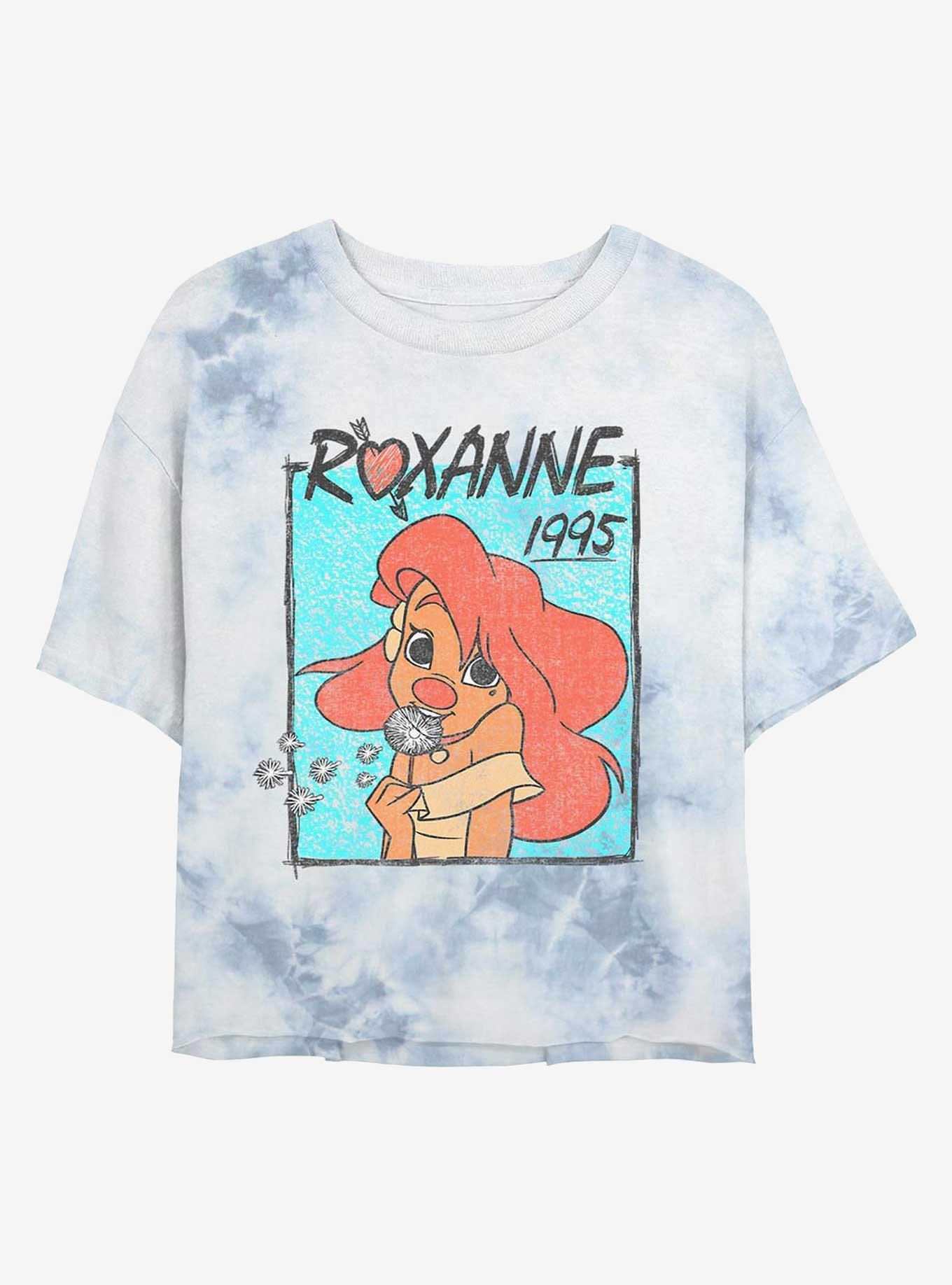 Disney A Goofy Movie 1995 Roxanne Girls Tie-Dye Crop T-Shirt, , hi-res