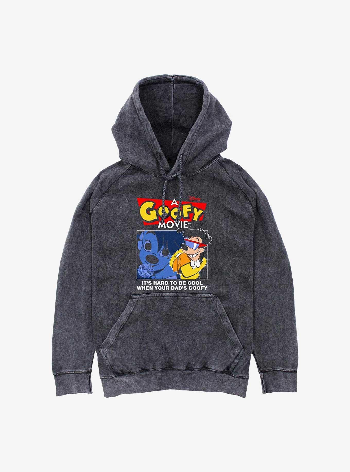 Disney A Goofy Movie Hard To Be Cool Mineral Wash Hoodie, , hi-res