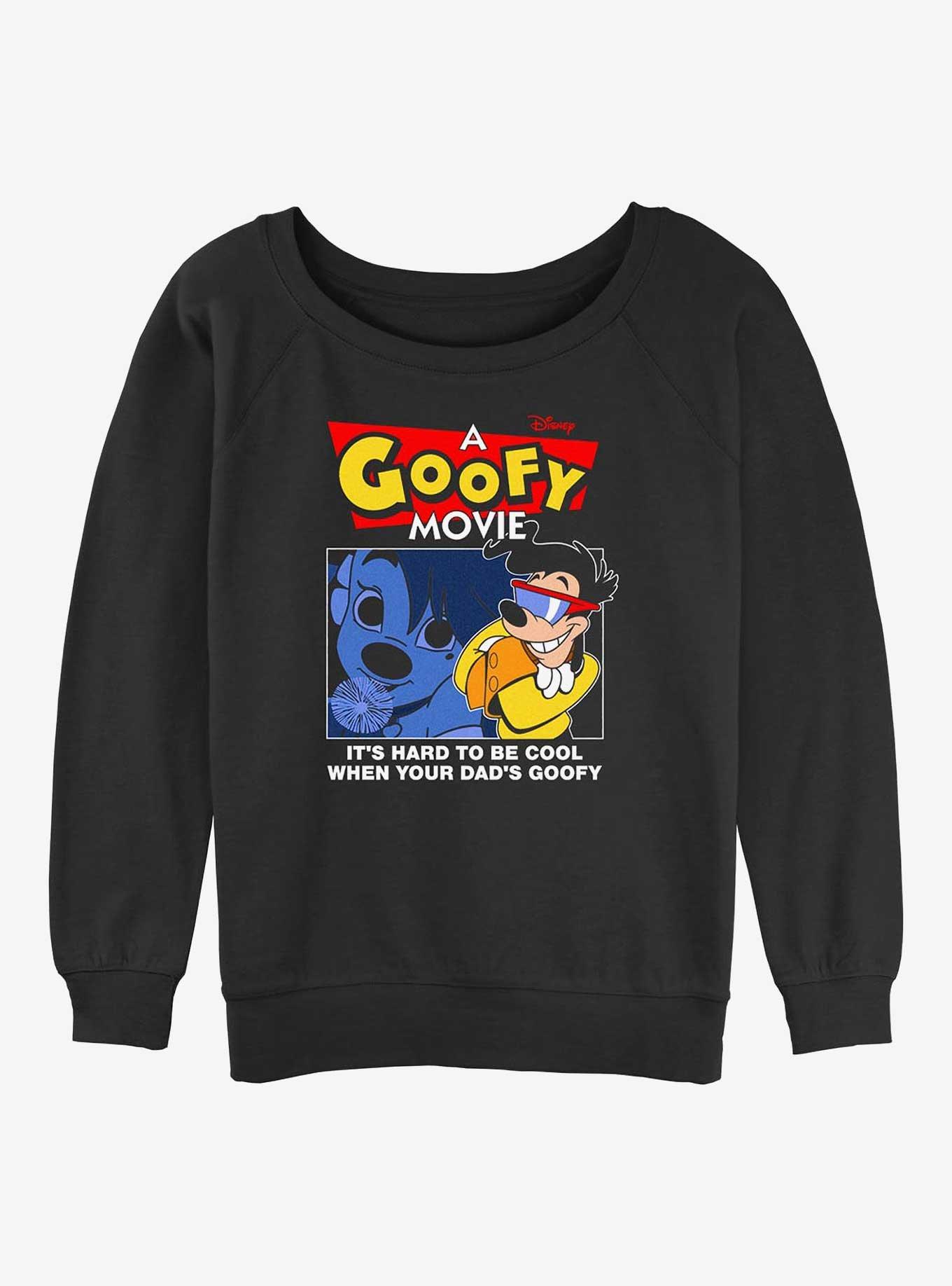 Disney A Goofy Movie Hard To Be Cool Girls Slouchy Sweatshirt, , hi-res