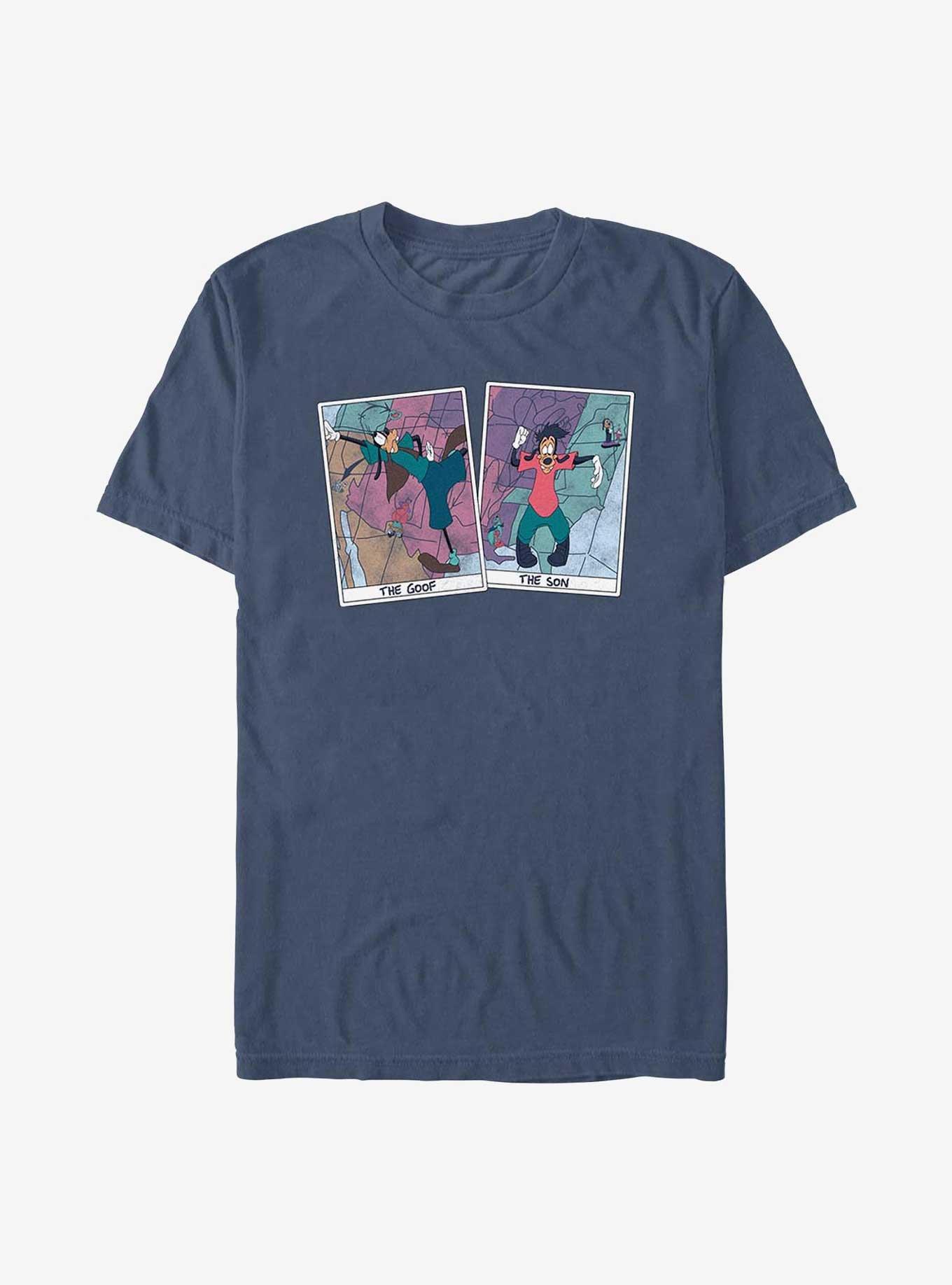 Disney A Goofy Movie The Goof & The Son Garment Dye T-Shirt, DENIM, hi-res