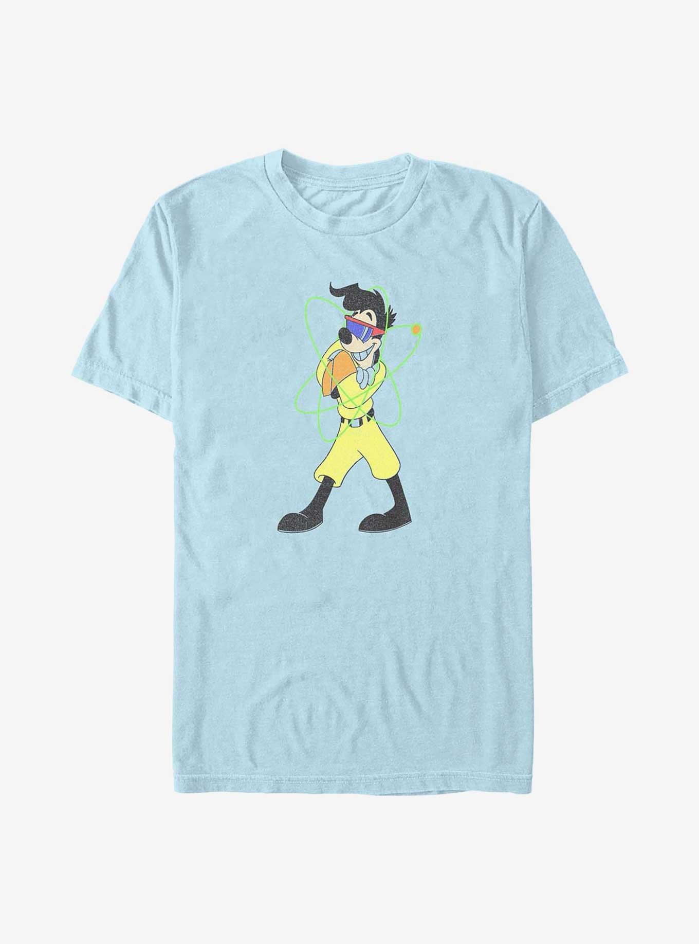 Disney A Goofy Movie Powerline Poser Max Garment Dye T-Shirt, CHAMBRAY, hi-res
