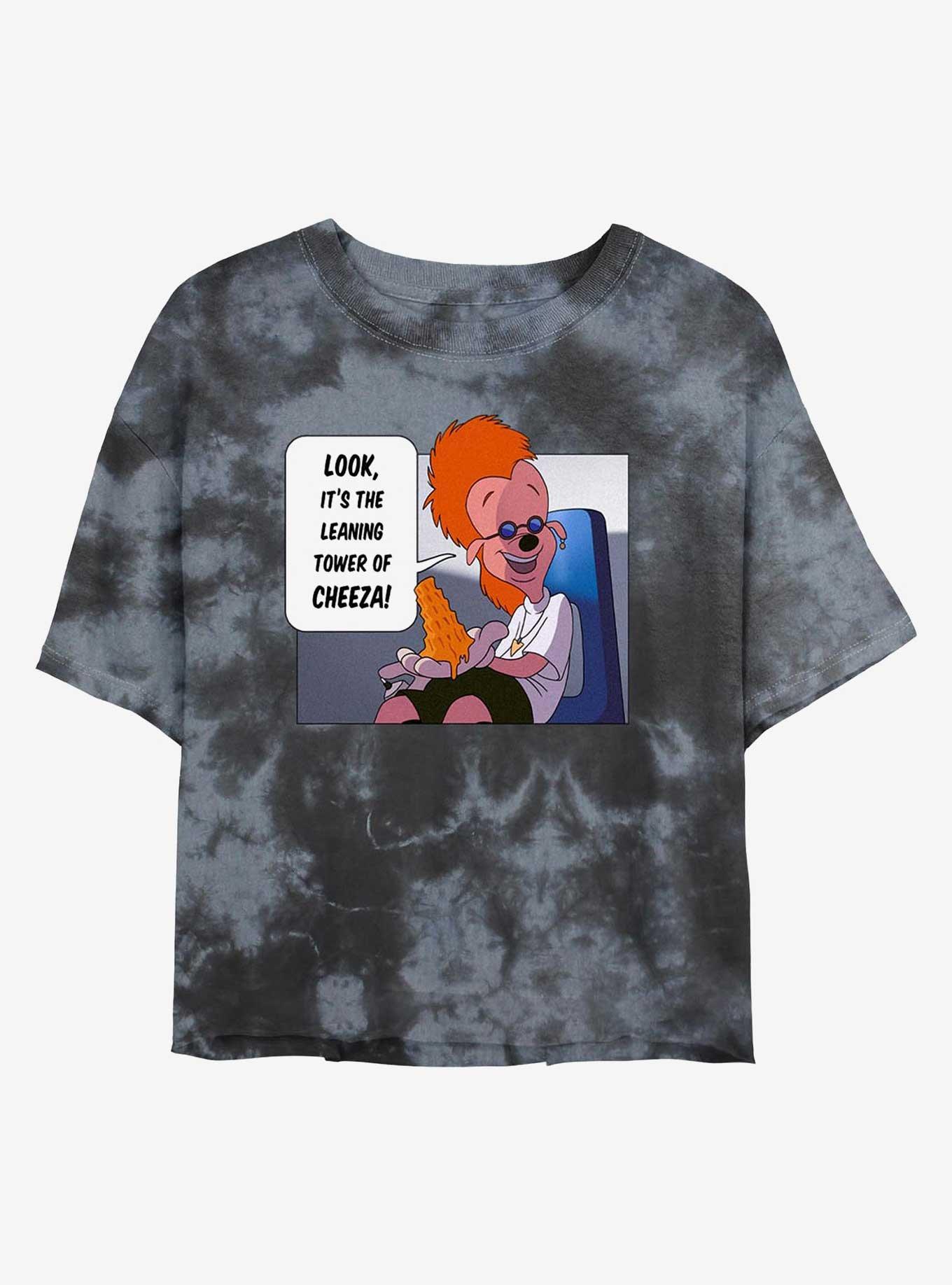 Disney A Goofy Movie Tower Of Cheeza Girls Tie-Dye Crop T-Shirt, , hi-res