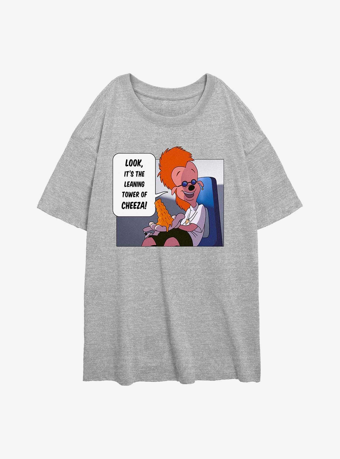 Disney A Goofy Movie Tower Of Cheeza Girls Oversized T-Shirt, ATH HTR, hi-res