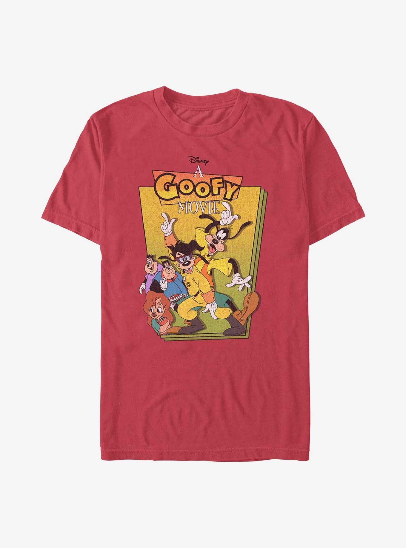 COMFORTCOLORS Disney A Goofy Movie Cover Garment Dye T-Shirt