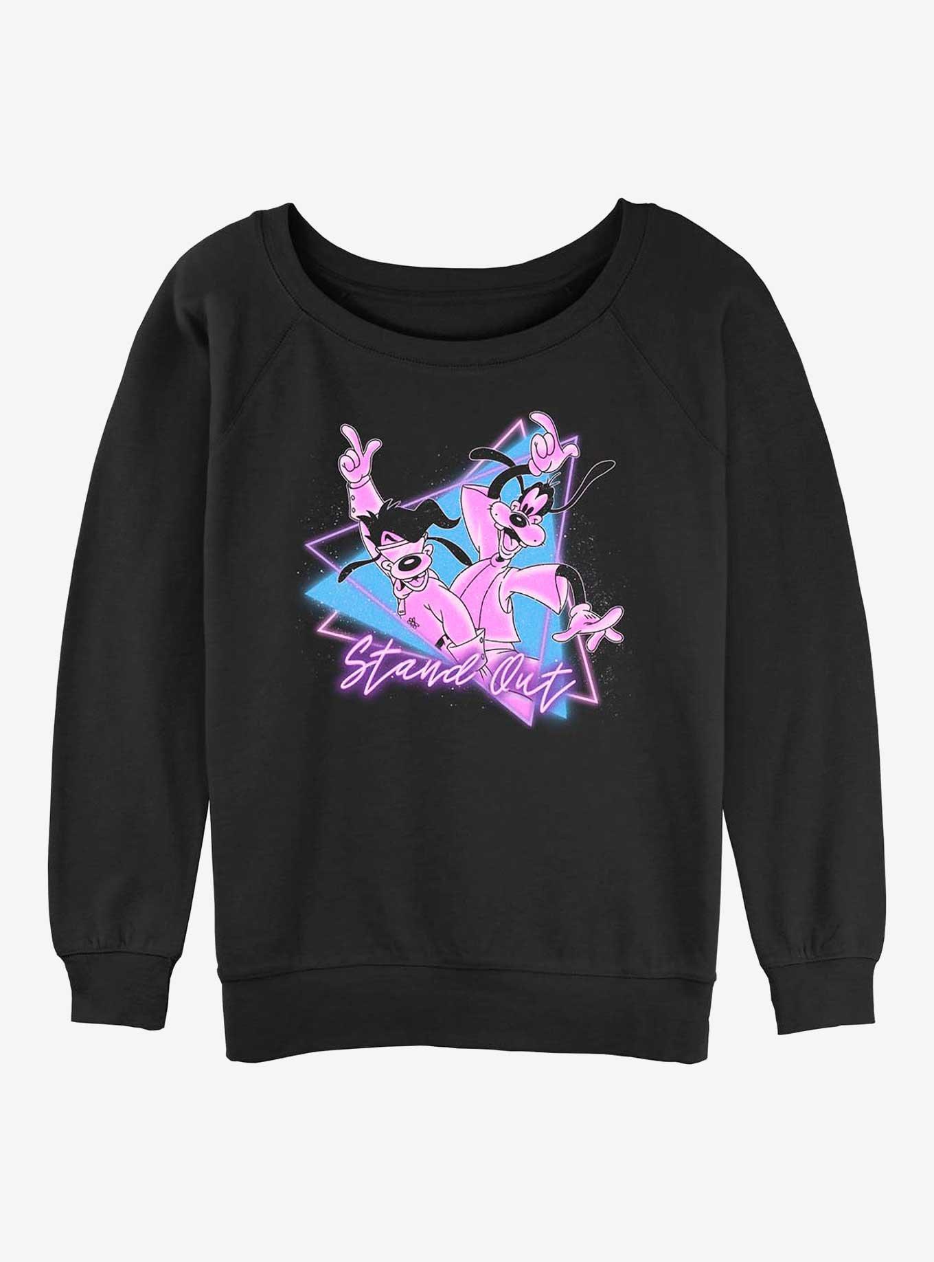 Disney A Goofy Movie Stand Out Max & Goofy Girls Slouchy Sweatshirt, , hi-res