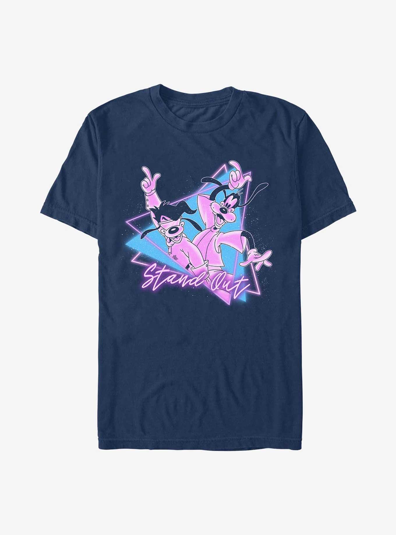 COMFORTCOLORS Disney A Goofy Movie Stand Out Max & Goofy Garment Dye T-Shirt