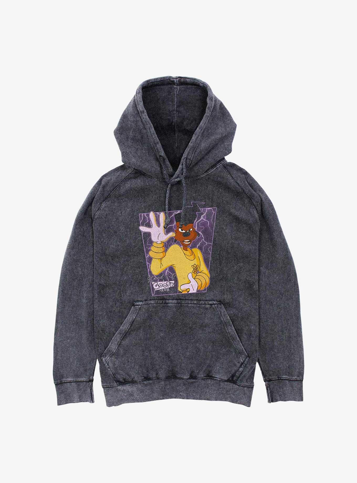 Disney A Goofy Movie Stand Out Powerline Mineral Wash Hoodie, , hi-res
