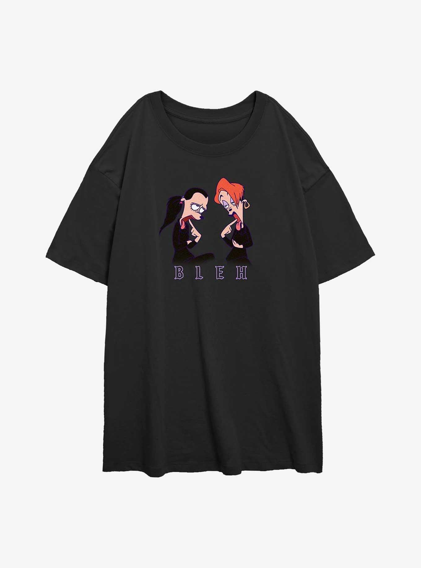 NULL Disney A Goofy Movie Bleh Goth Girls Oversized T-Shirt