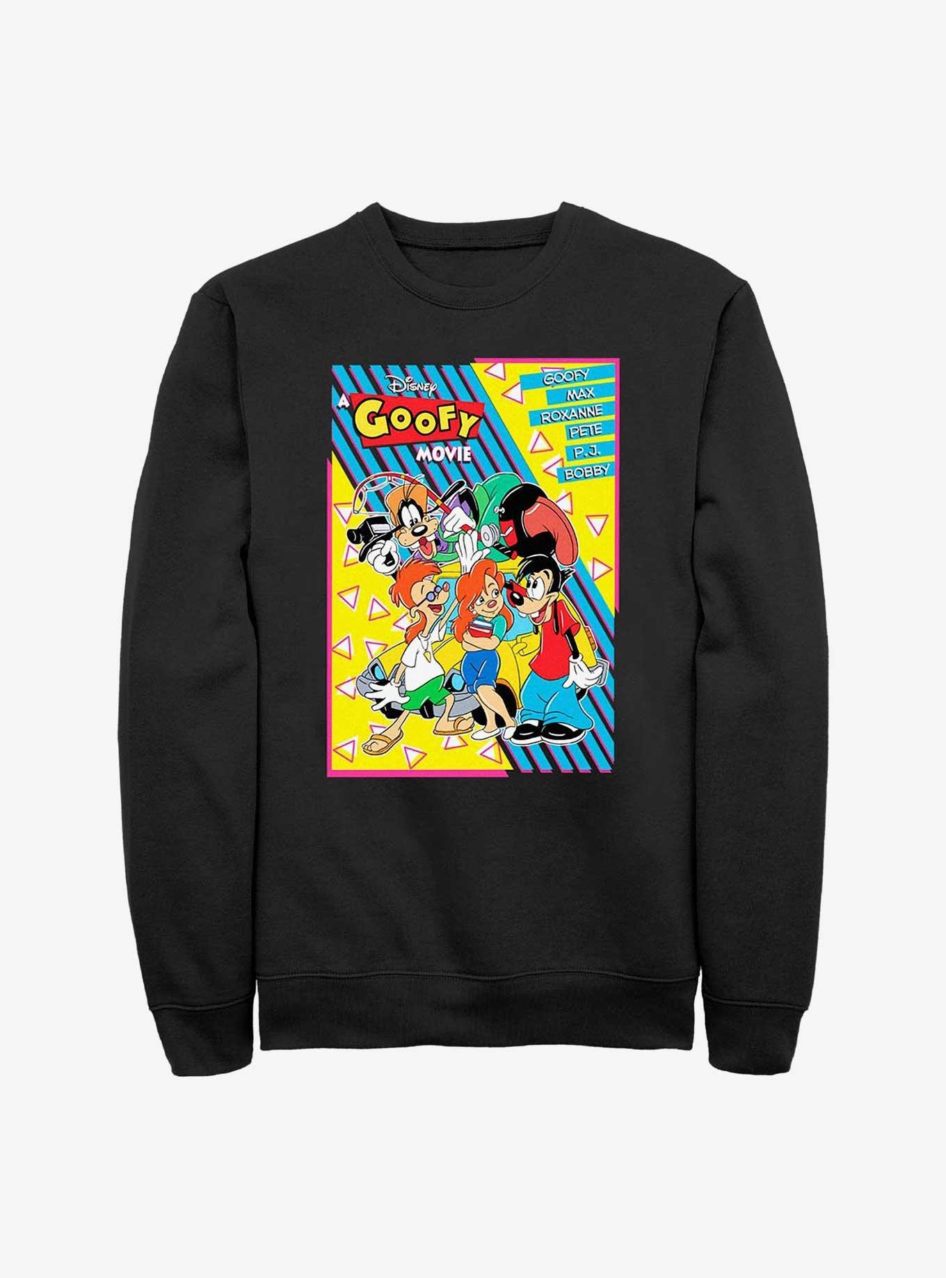 Disney A Goofy Movie Retro Cast Sweatshirt, BLACK, hi-res