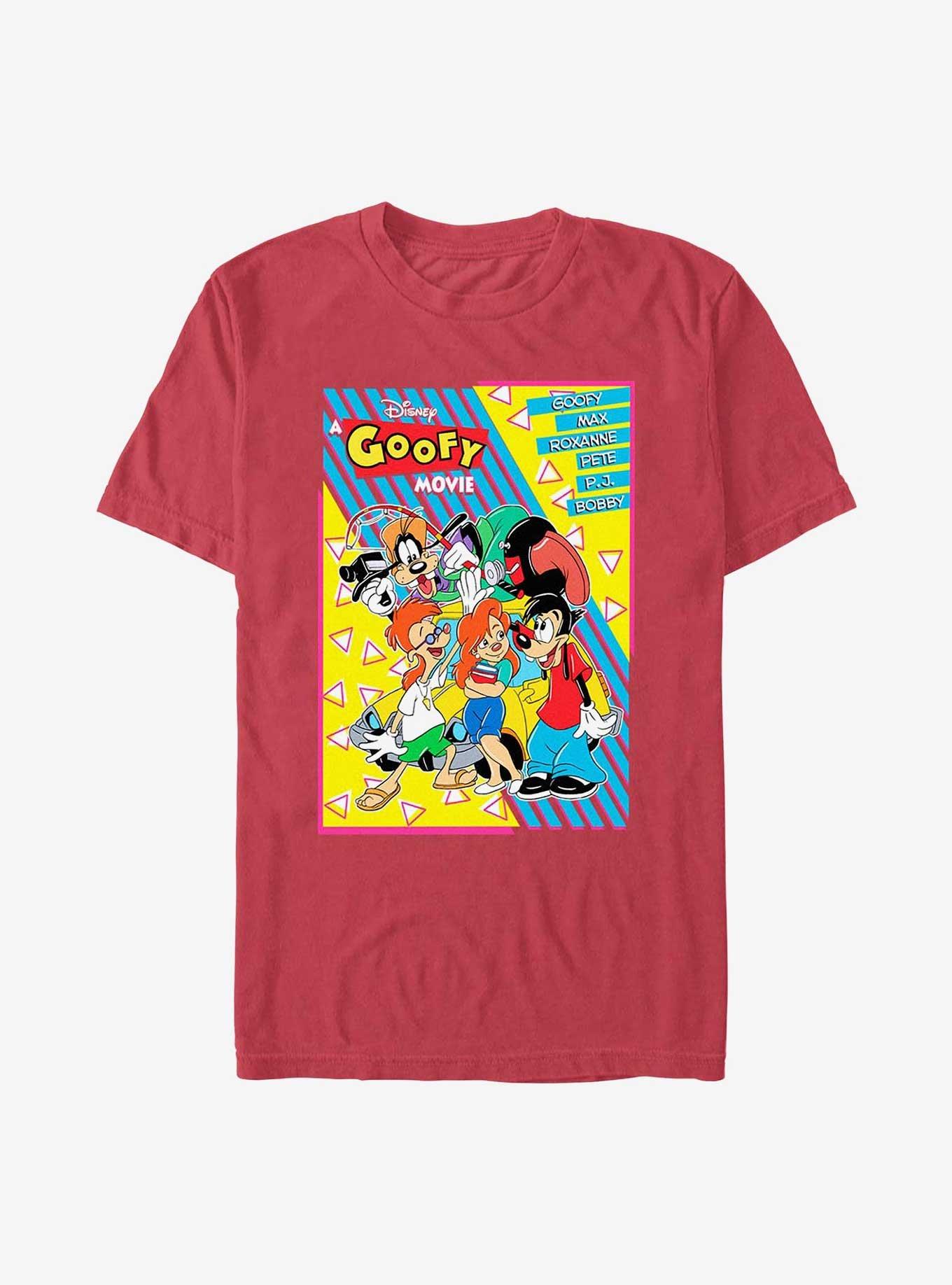 COMFORTCOLORS Disney A Goofy Movie Retro Cast Garment Dye T-Shirt