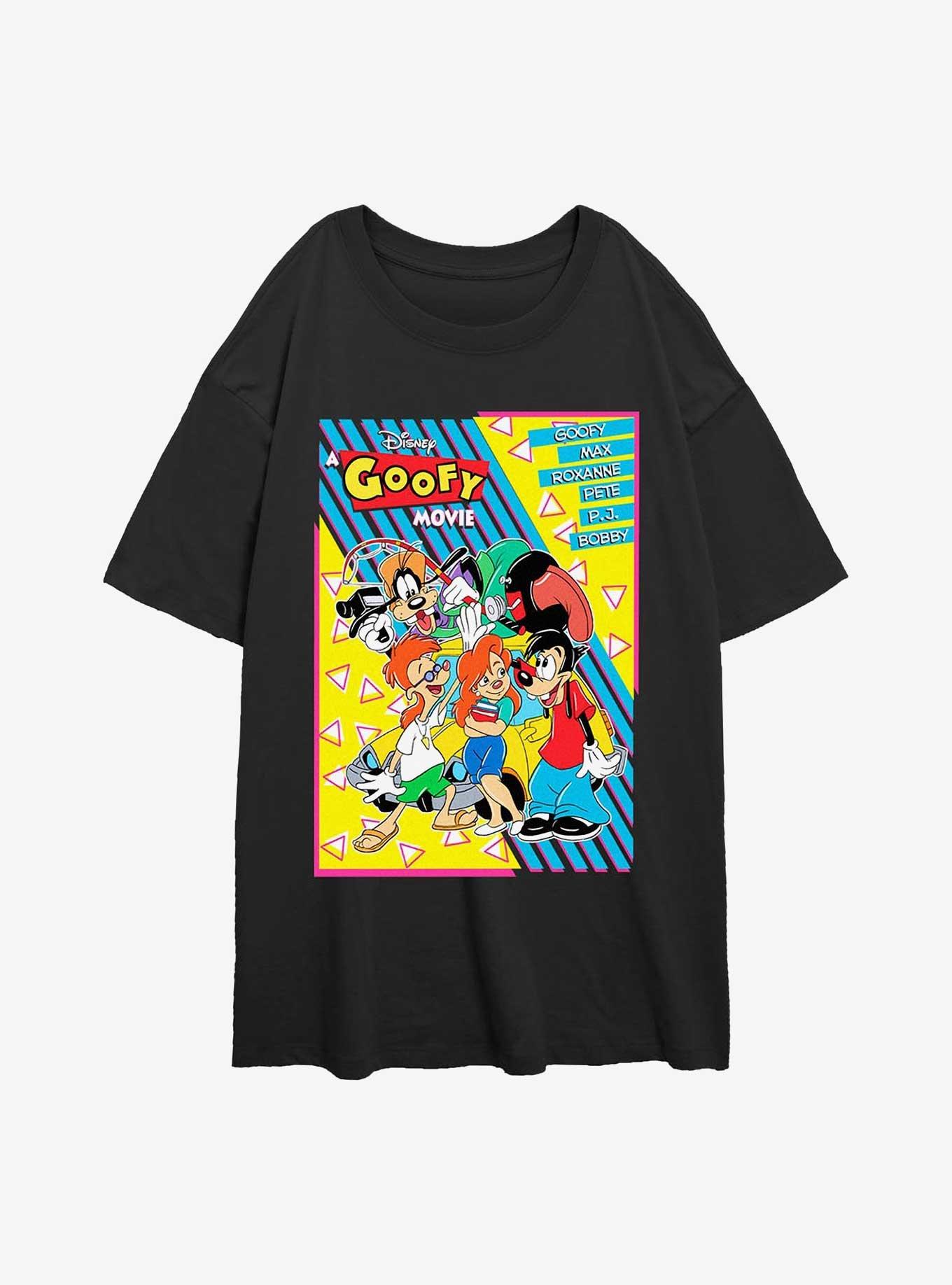 Disney A Goofy Movie Retro Cast Girls Oversized T-Shirt, , hi-res