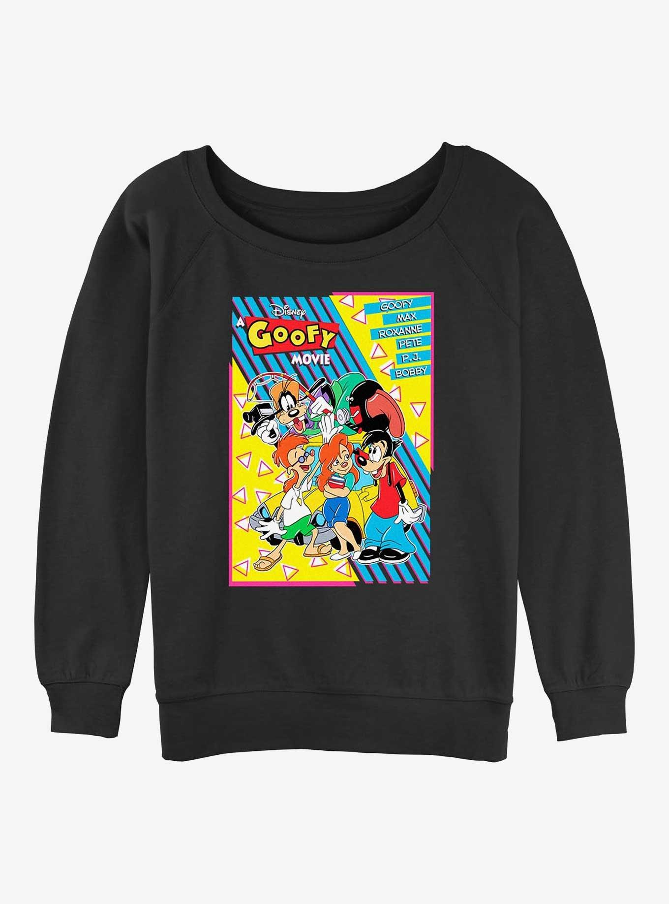 NULL Disney A Goofy Movie Retro Cast Girls Slouchy Sweatshirt