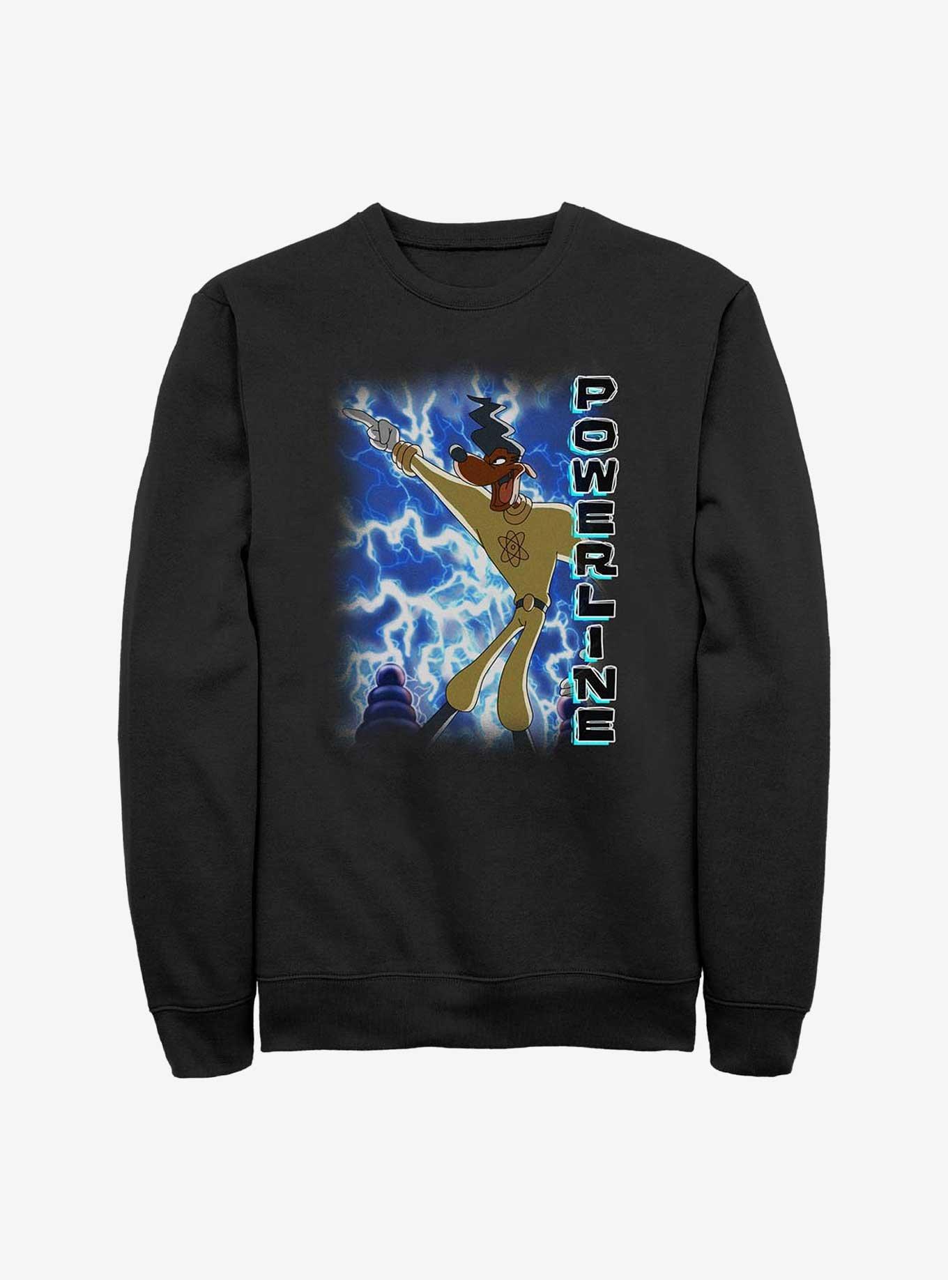 NULL Disney A Goofy Movie Poweline Pose Sweatshirt