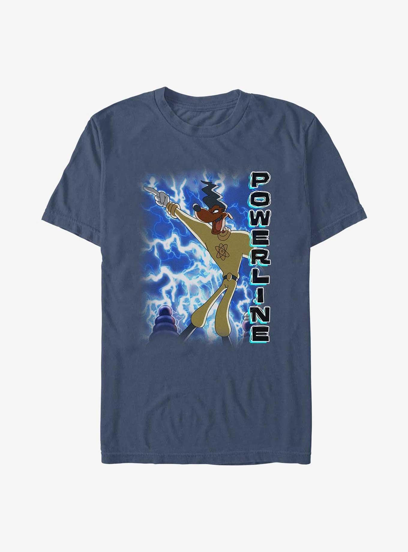 Disney A Goofy Movie Poweline Pose Garment Dye T-Shirt, , hi-res