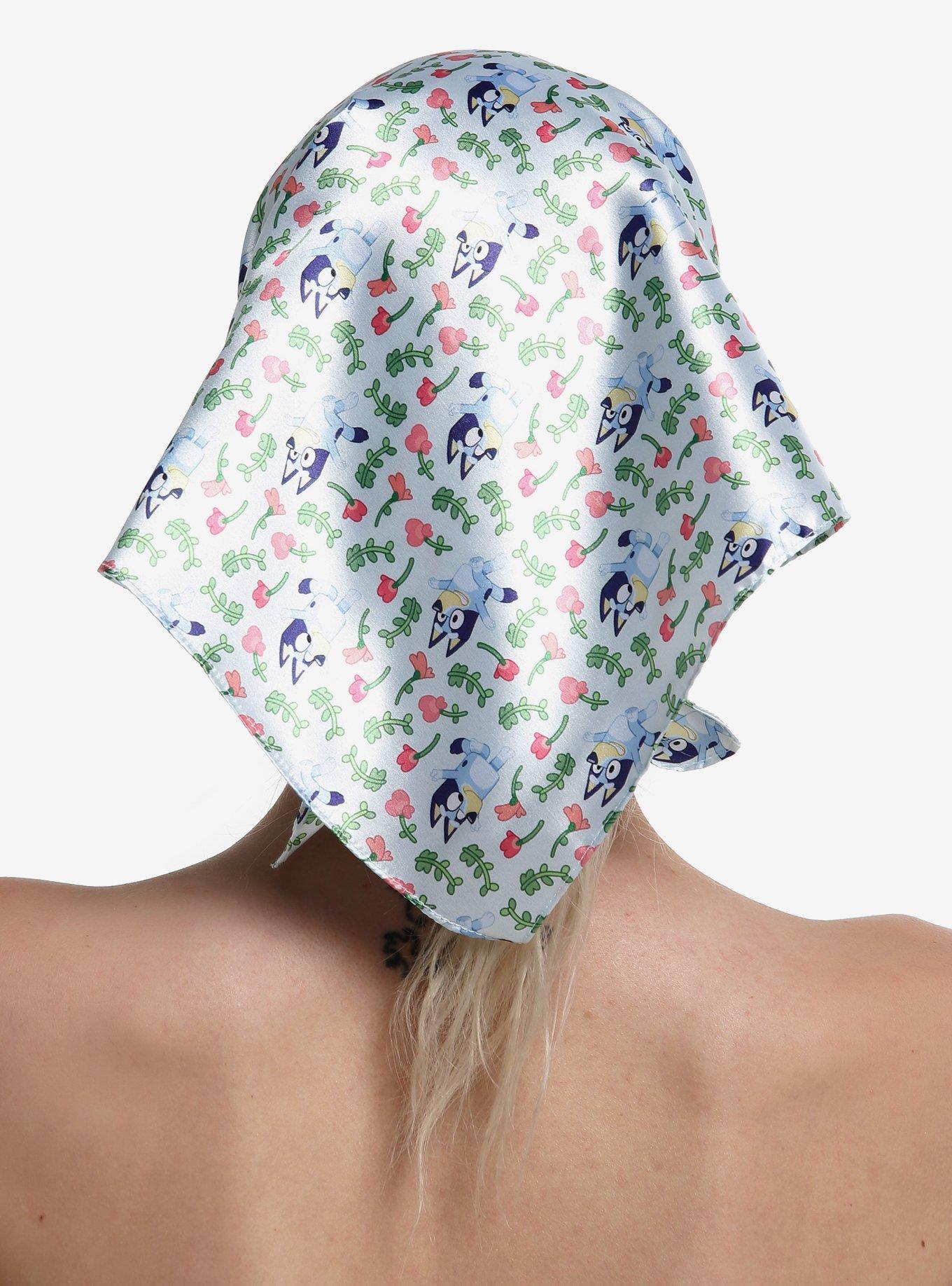 Bluey Floral Hair Scarf, , hi-res