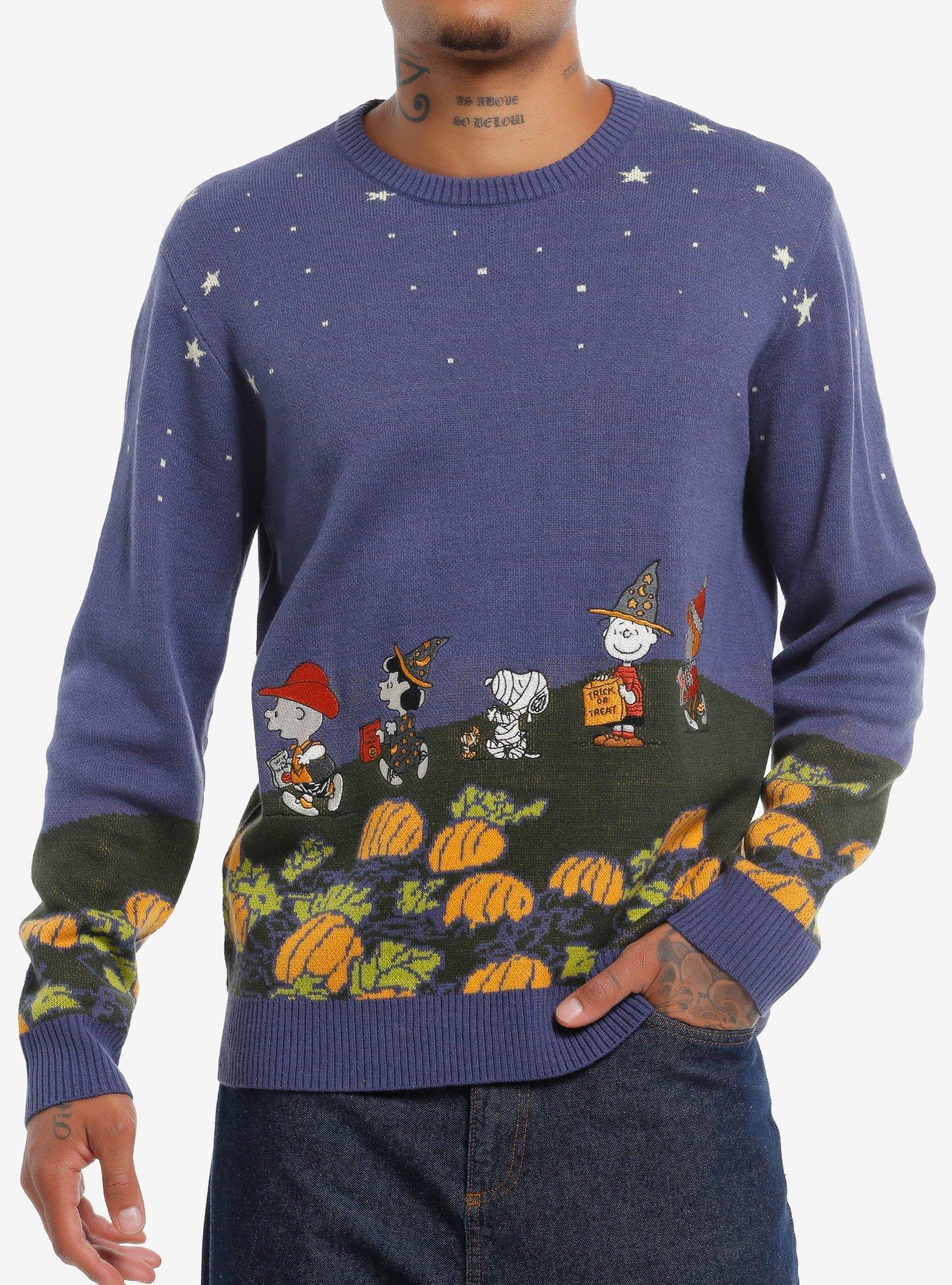 Peanuts Halloween Knit Sweater, , hi-res