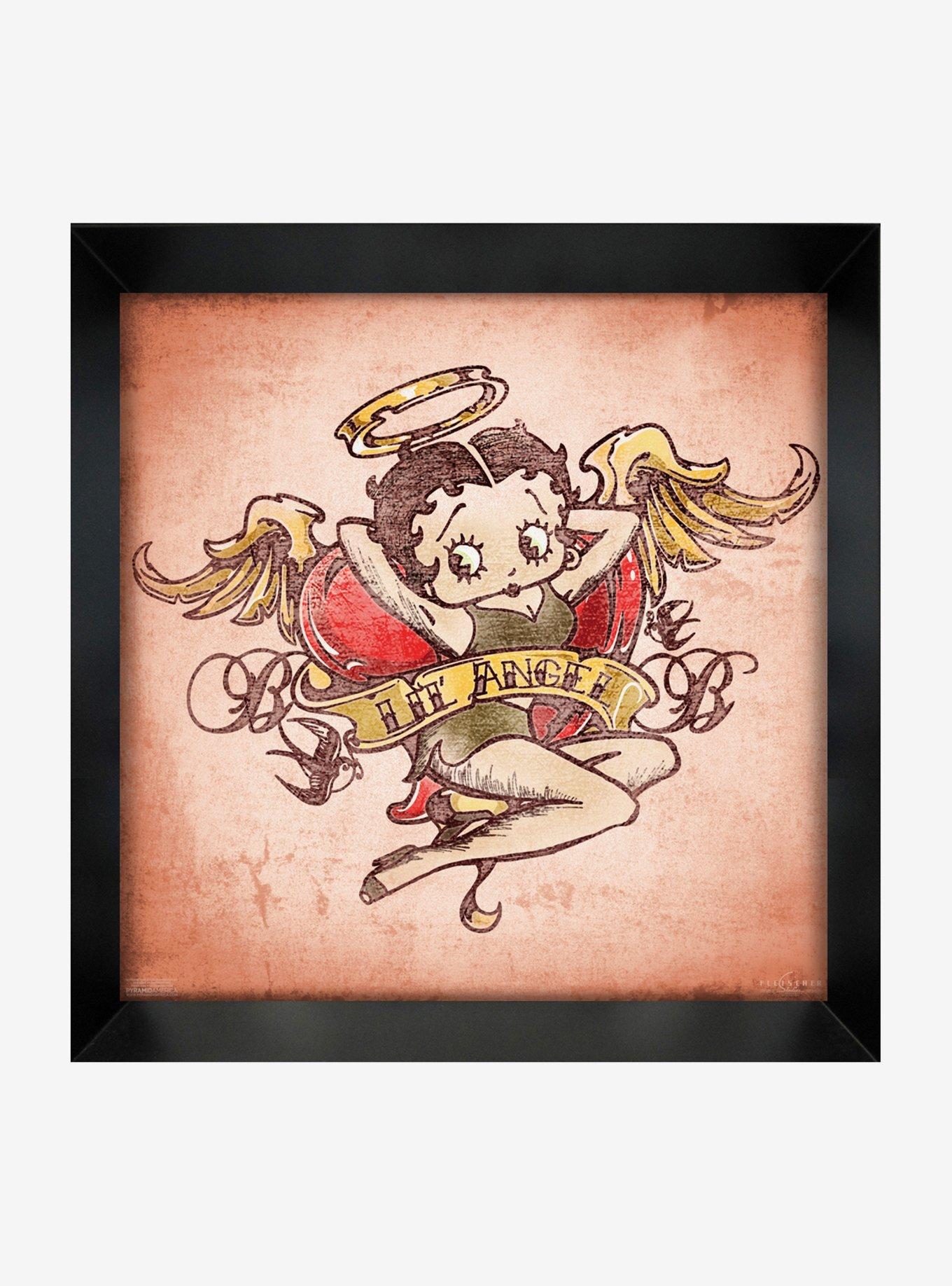 Betty Boop Lil Angel Framed Wall Art, , hi-res