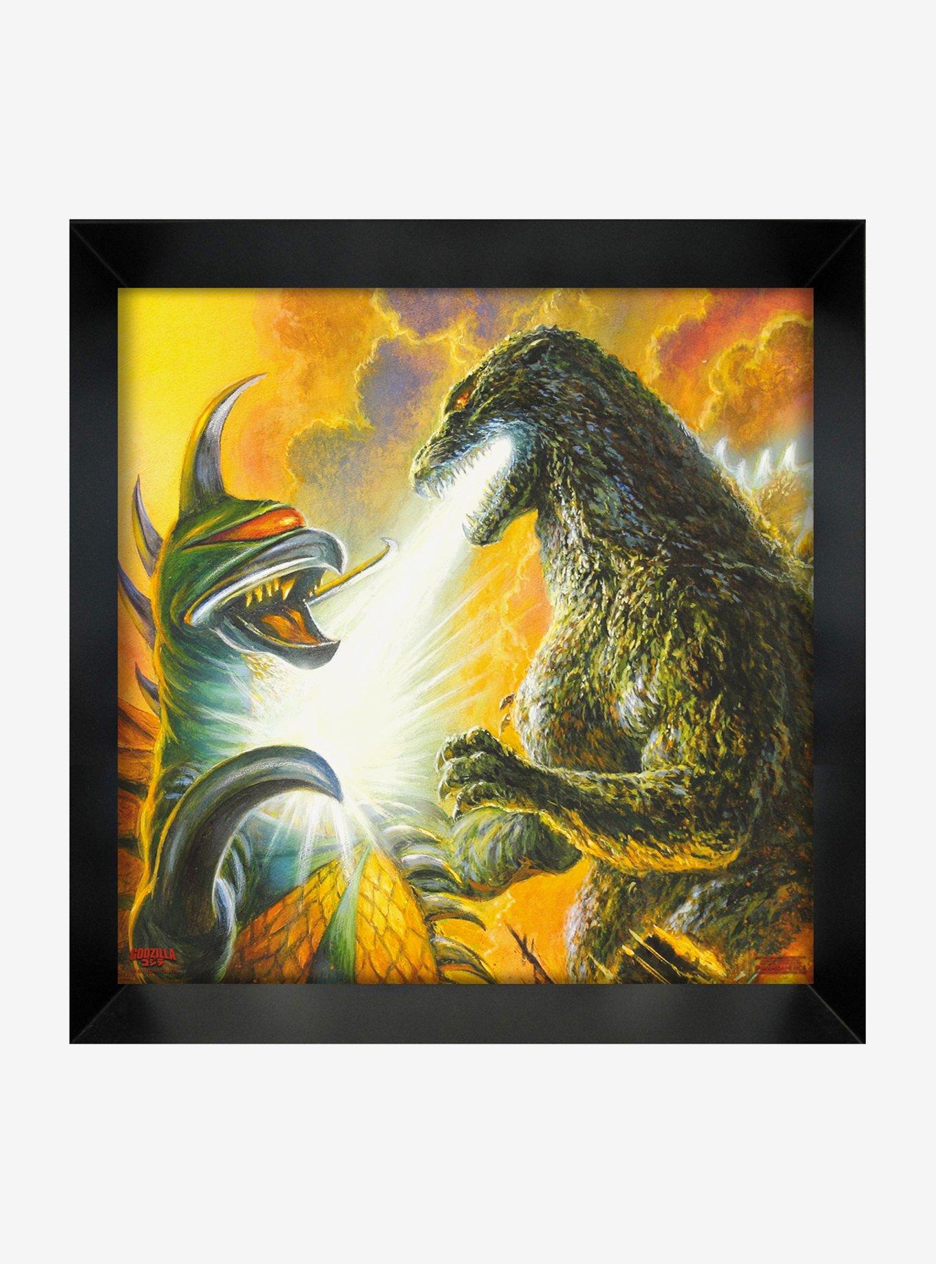 Godzilla Battle Framed Wall Art, , hi-res