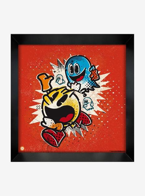 Pac-Man Chased Framed Wall Art | Hot Topic