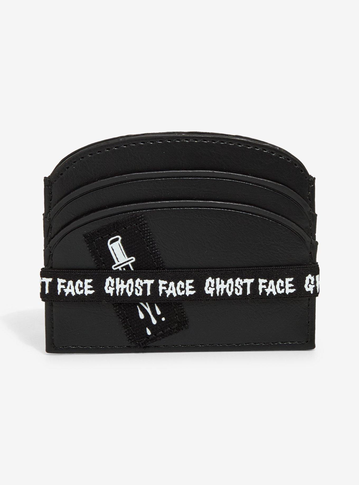 Ghost Face Patches Card Holder, , hi-res