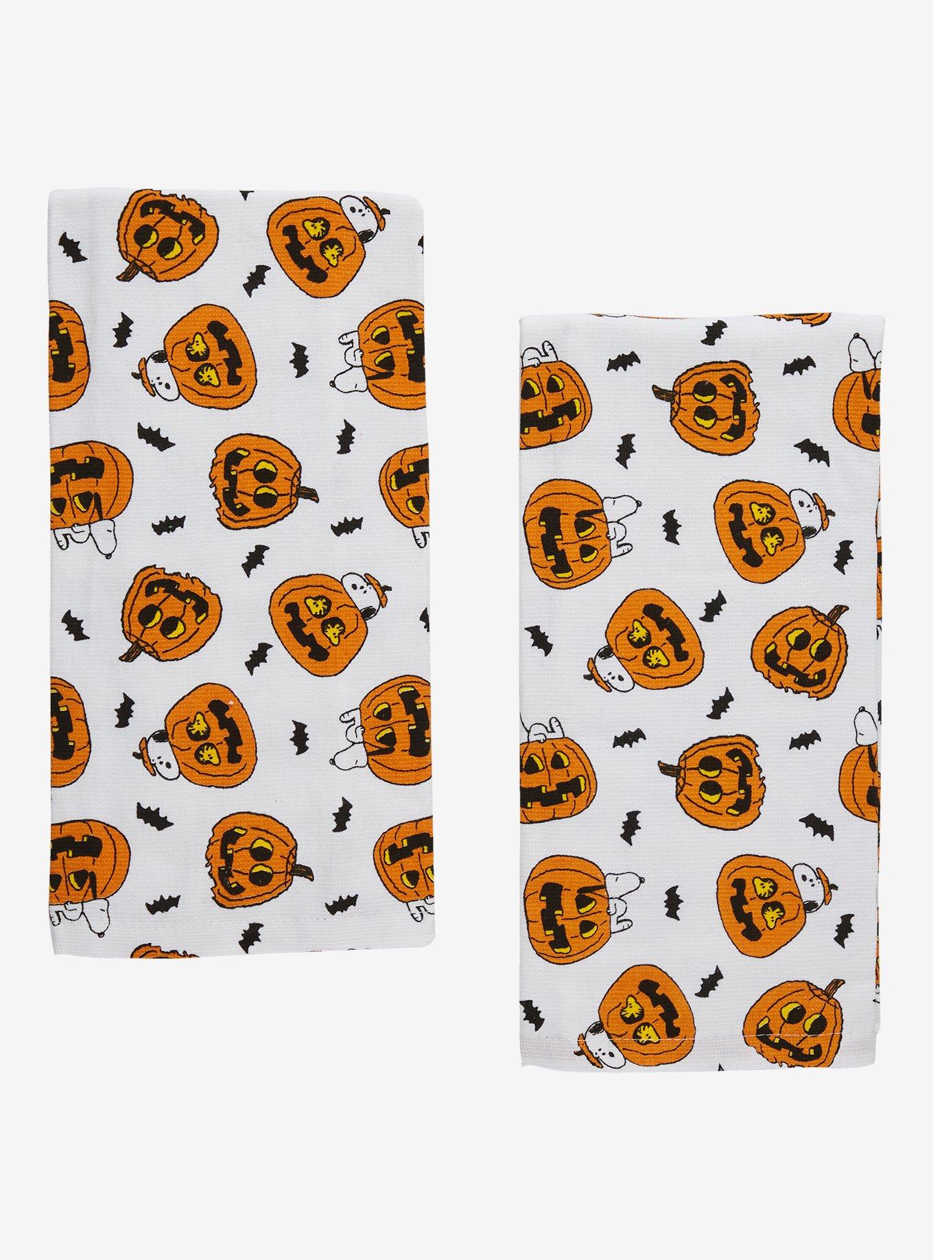 Peanuts Snoopy Halloween Kitchen Towel Set, , hi-res