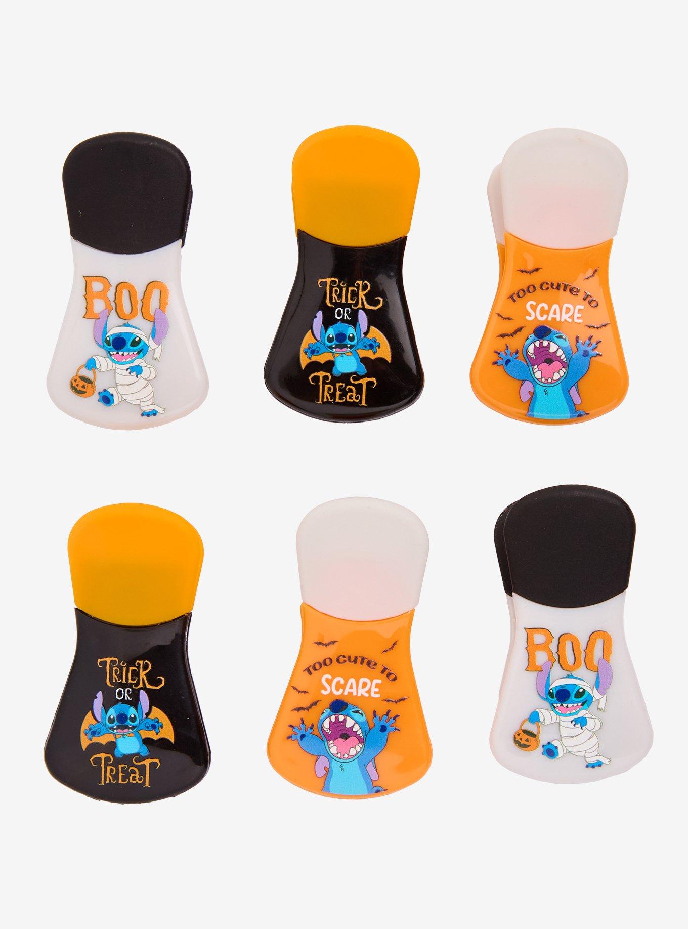 Disney Stitch Halloween Magnetic Bag Clip Set, , hi-res