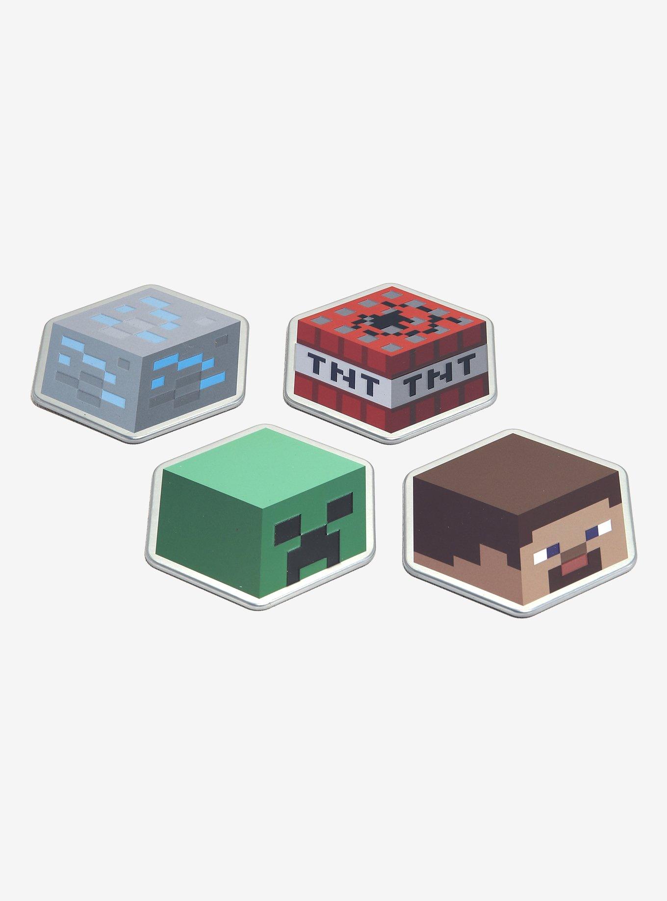 Minecraft Icons Metal Coaster Set, , hi-res
