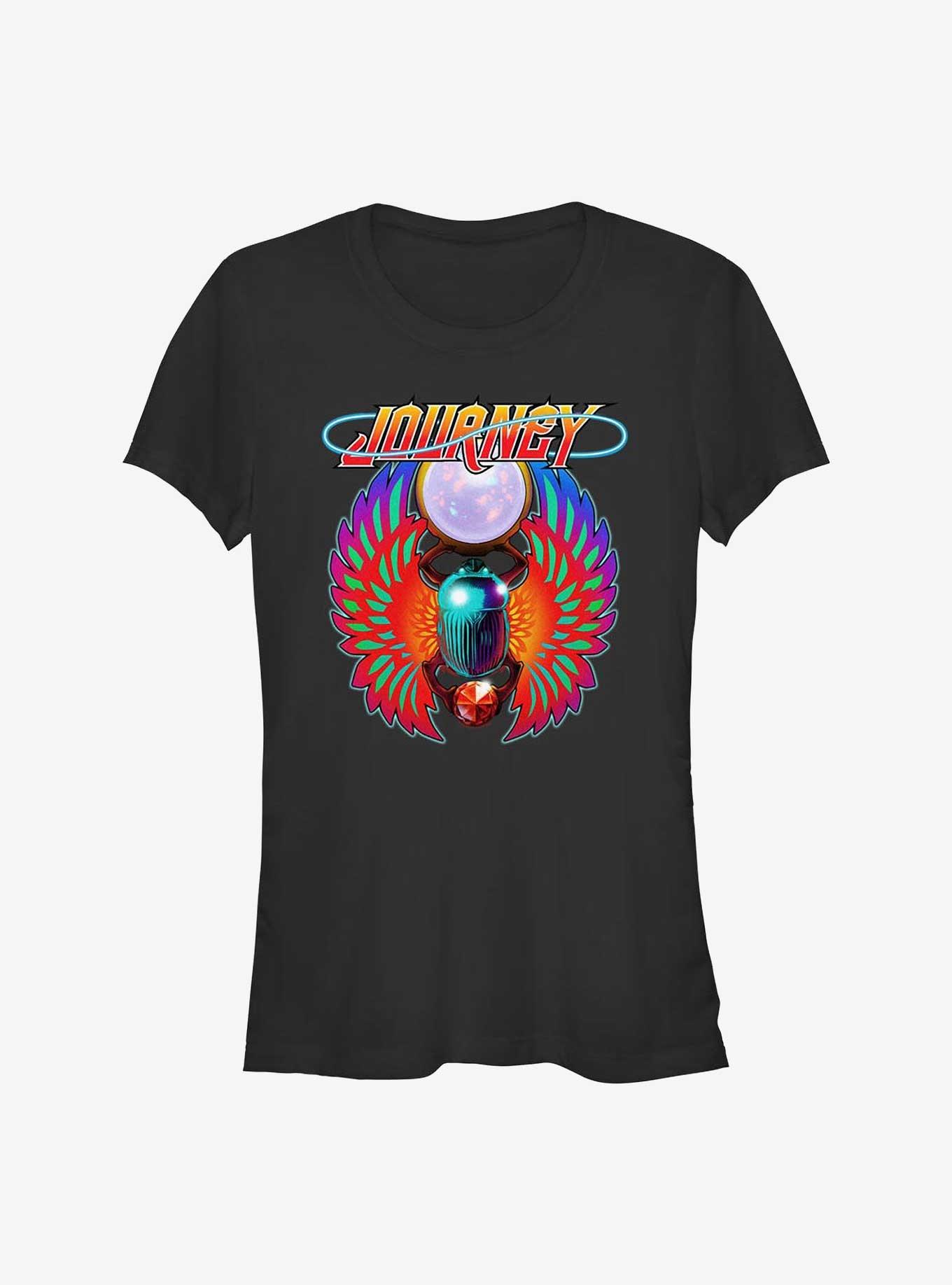 Journey Scarab Crystal Girls T-Shirt, BLACK, hi-res