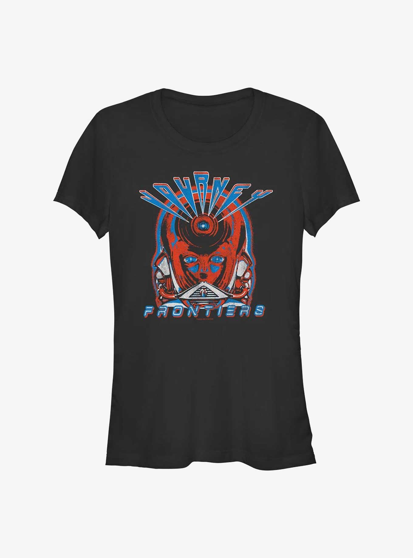 Journey Frontiers Girls T-Shirt, BLACK, hi-res