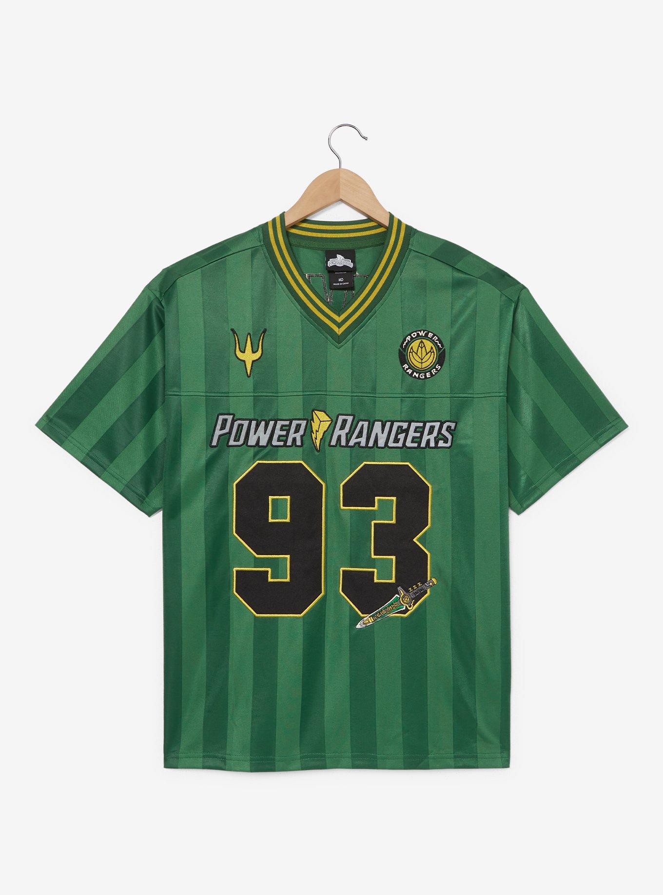 Power Rangers Green Ranger Football Jersey - BoxLunch Exclusive, , hi-res