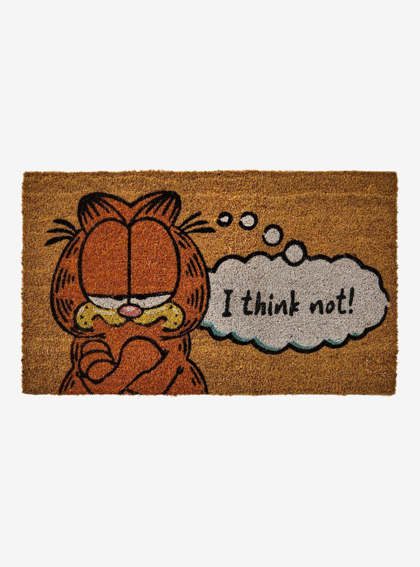 Garfield I Think Not Doormat, , hi-res
