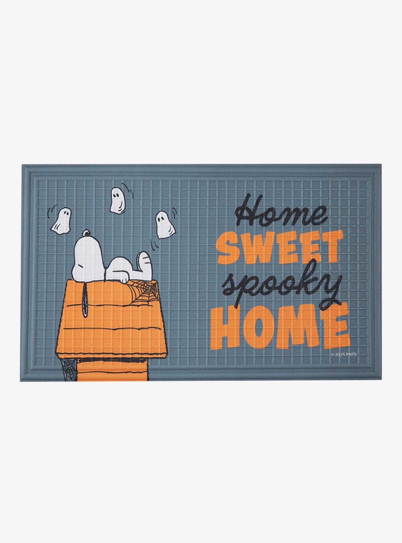 Peanuts Snoopy Spooky Home Doormat, , hi-res