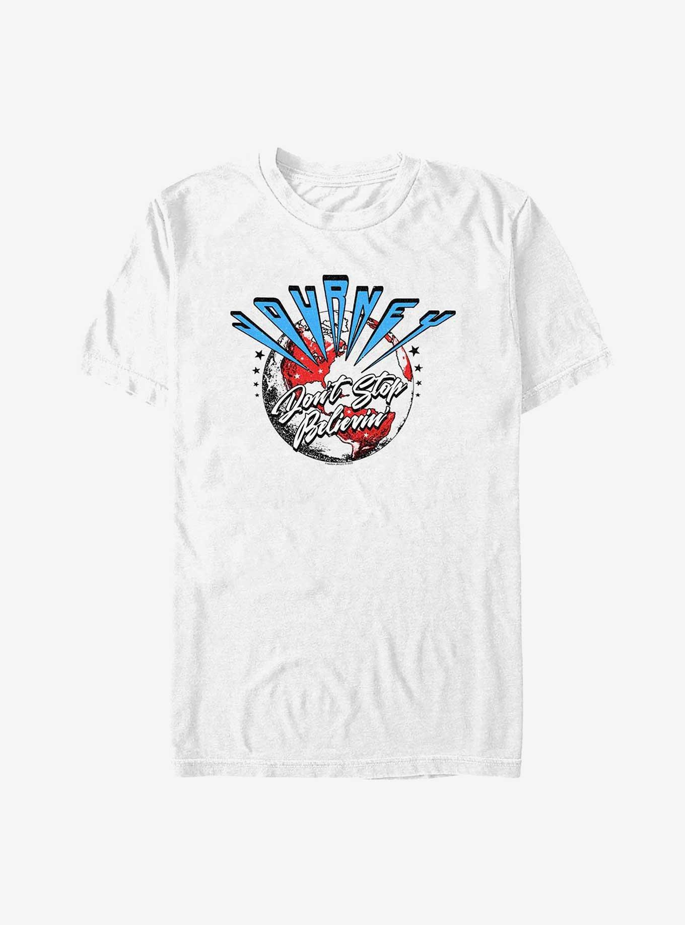 Journey Dont Stop Believin World Tour T-Shirt, WHITE, hi-res