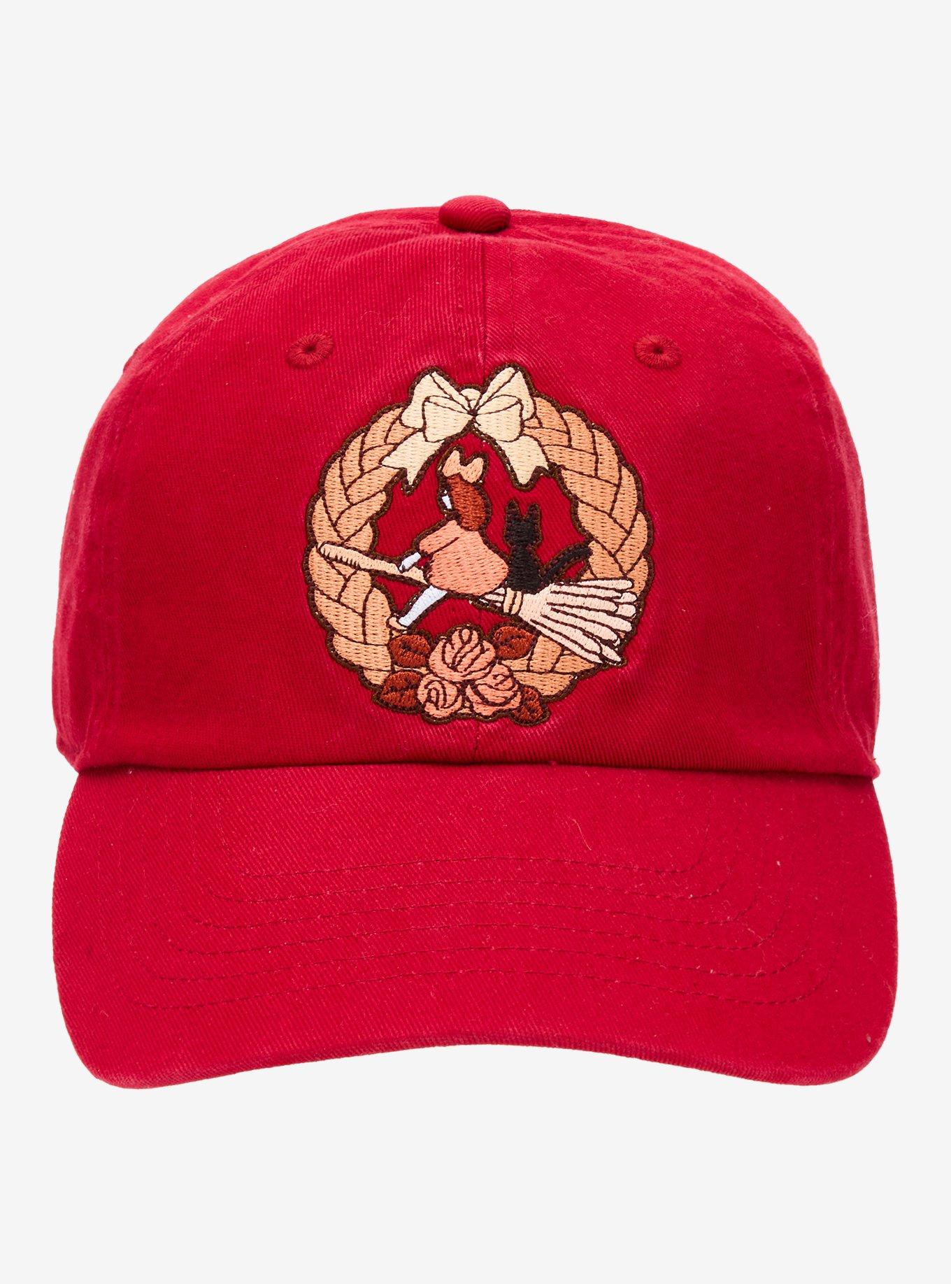 Studio Ghibli® Kiki's Delivery Service Bread Wreath Embroidered Ball Cap - BoxLunch Exclusive, , hi-res