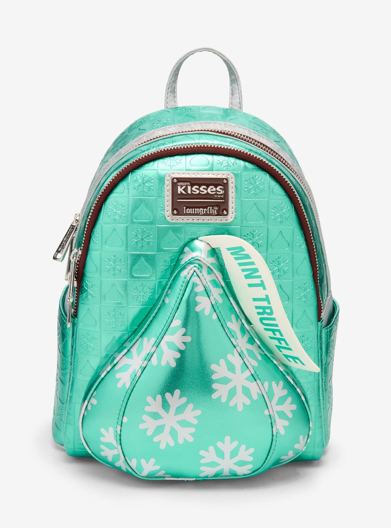 Loungefly Hershey\'s Kisses Mint Truffle Mini Backpack NWT HERSHEY main image 4