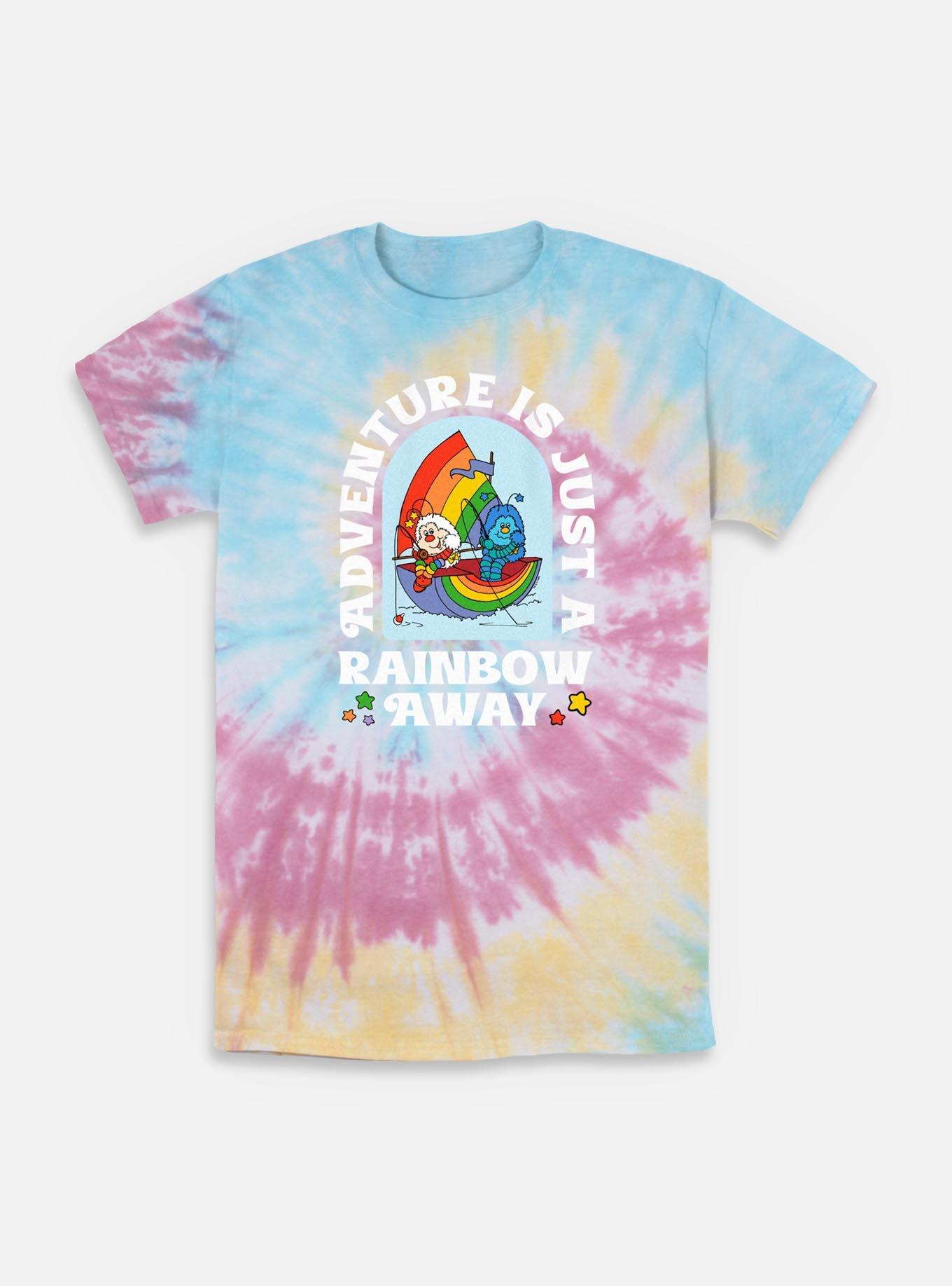 Rainbow Brite Rainbow Away Tie-Dye T-Shirt, , hi-res