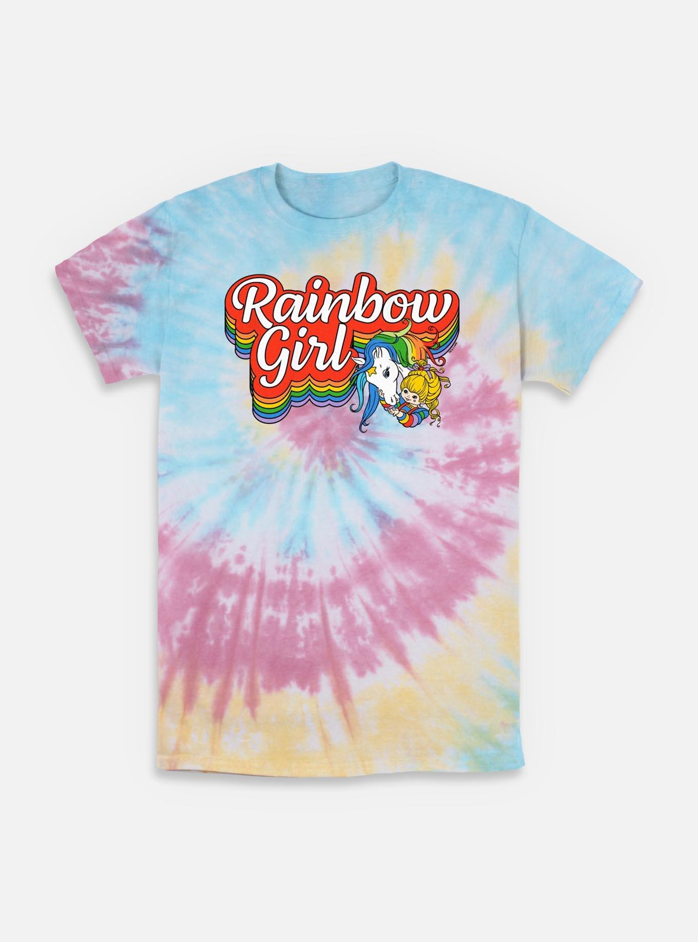 Rainbow Brite Rainbow Girl Tie-Dye T-Shirt, , hi-res