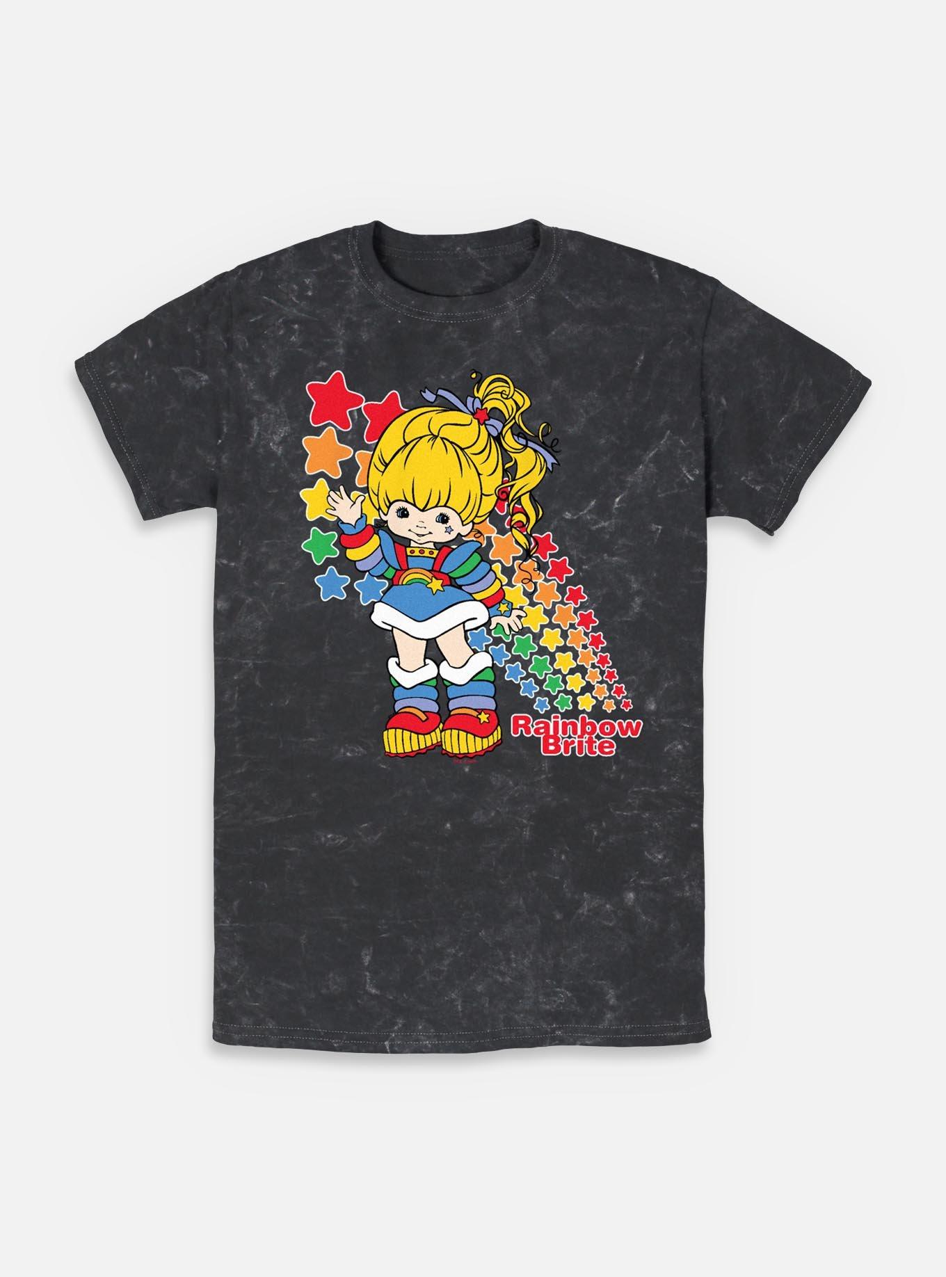 Rainbow Brite Rainbow Brite Hello Mineral Wash T-Shirt, , hi-res