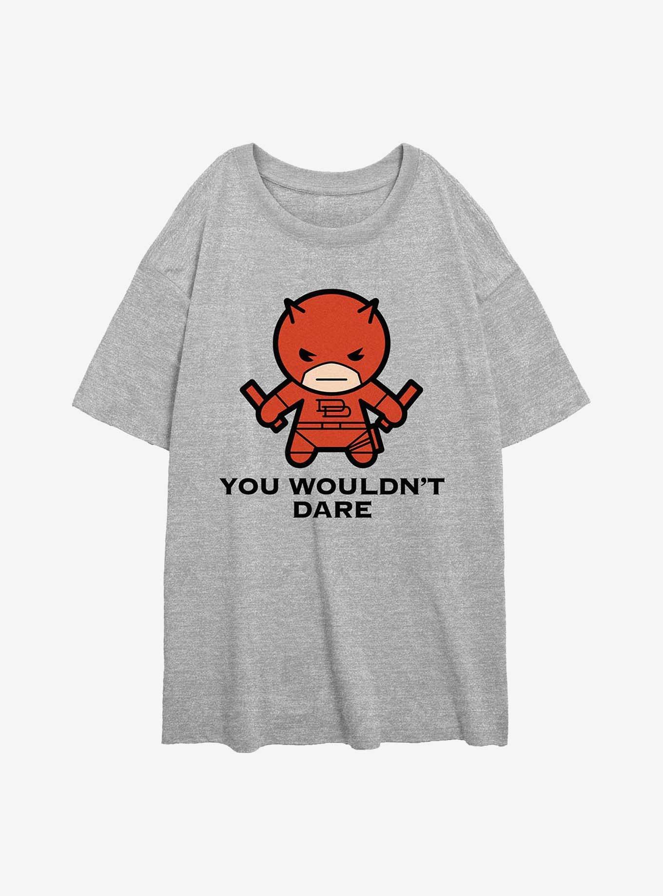 Marvel Chibi You Wouldn't Dare Girls Oversized T-Shirt, , hi-res