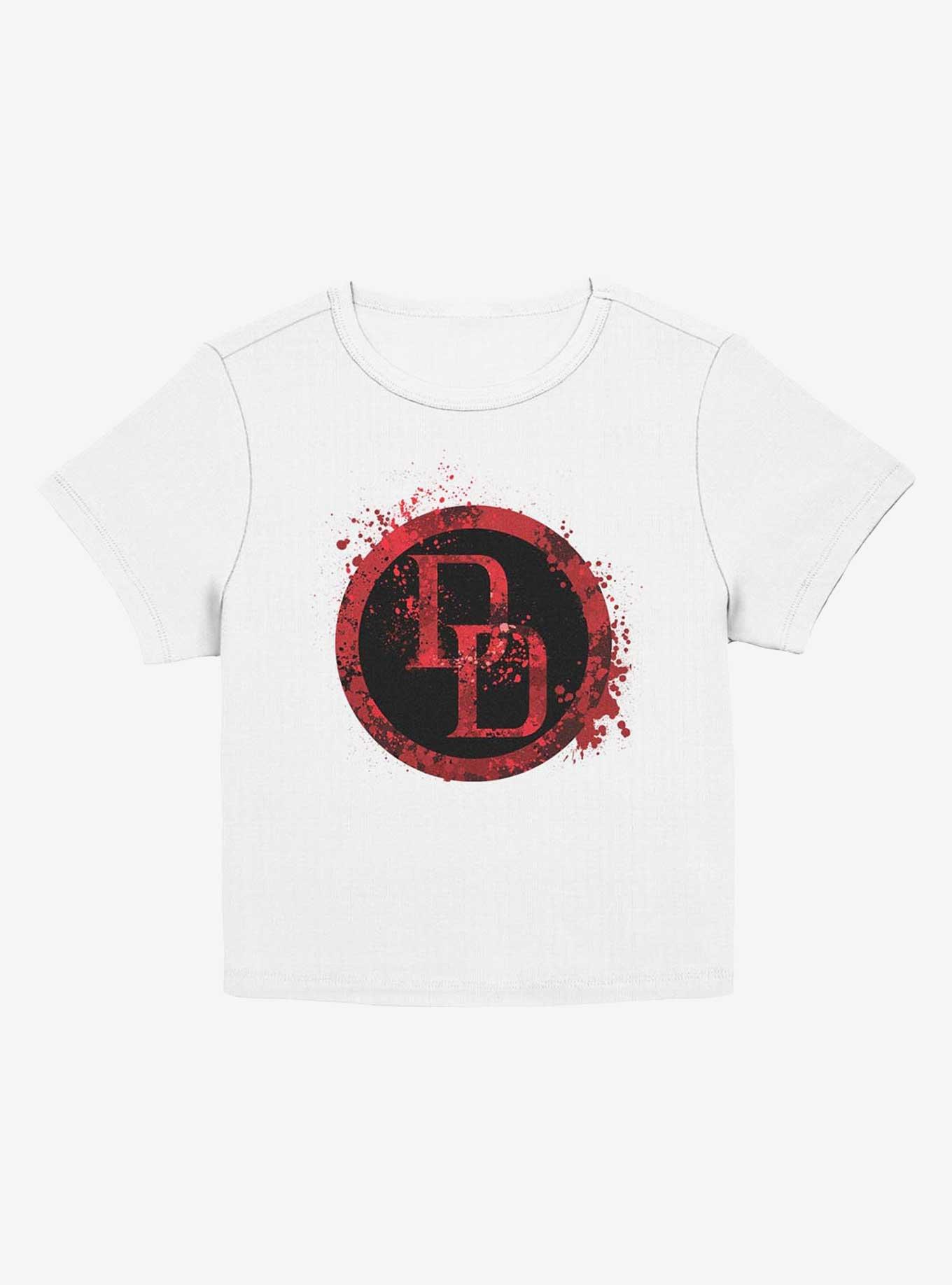 Marvel Daredevil Spatter Icon Junior Baby Tee, , hi-res