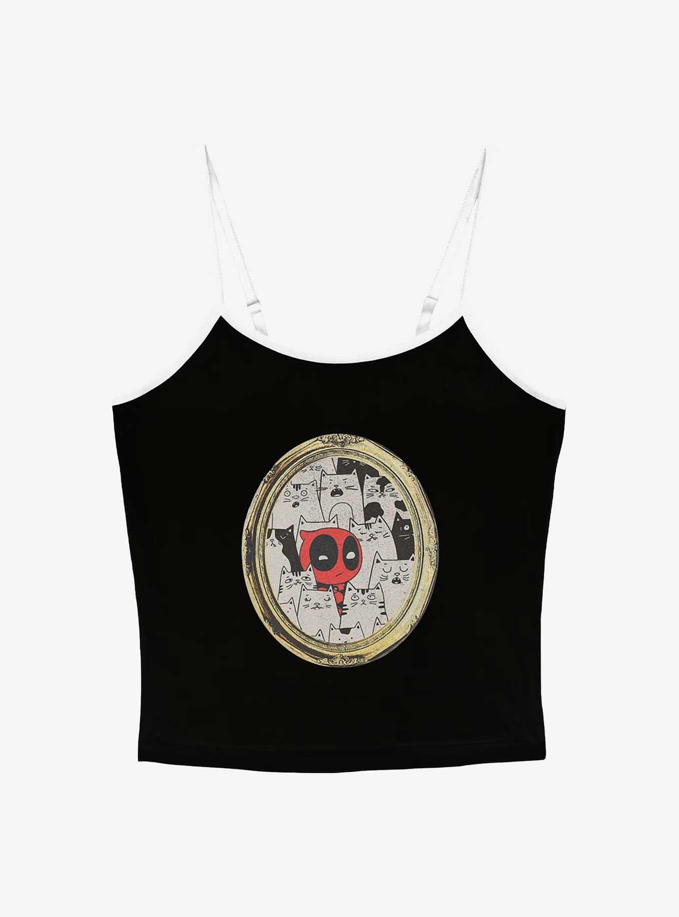 Marvel Deadpool Cats Rule Everything Around Me Girls Cami, , hi-res