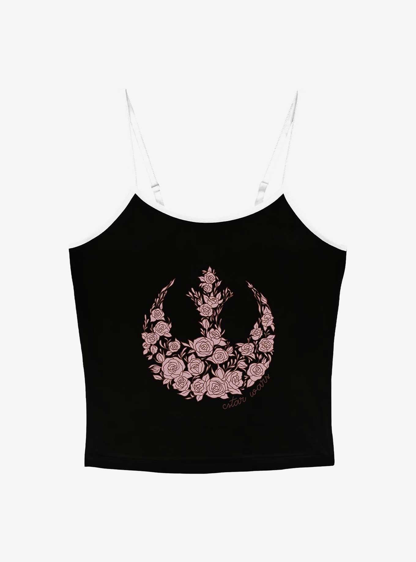 Star Wars Rose Rebel Girls Cami, BLACK, hi-res