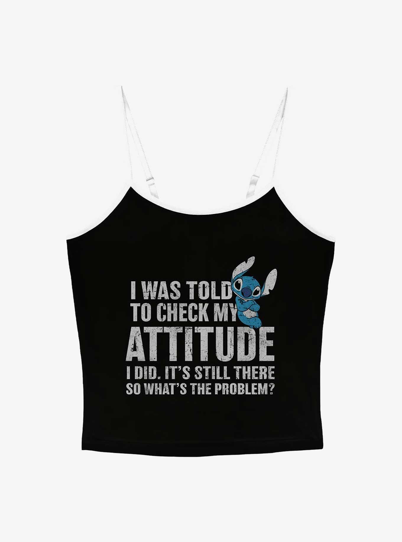 Disney Lilo & Stitch Attitude Check Girls Cami