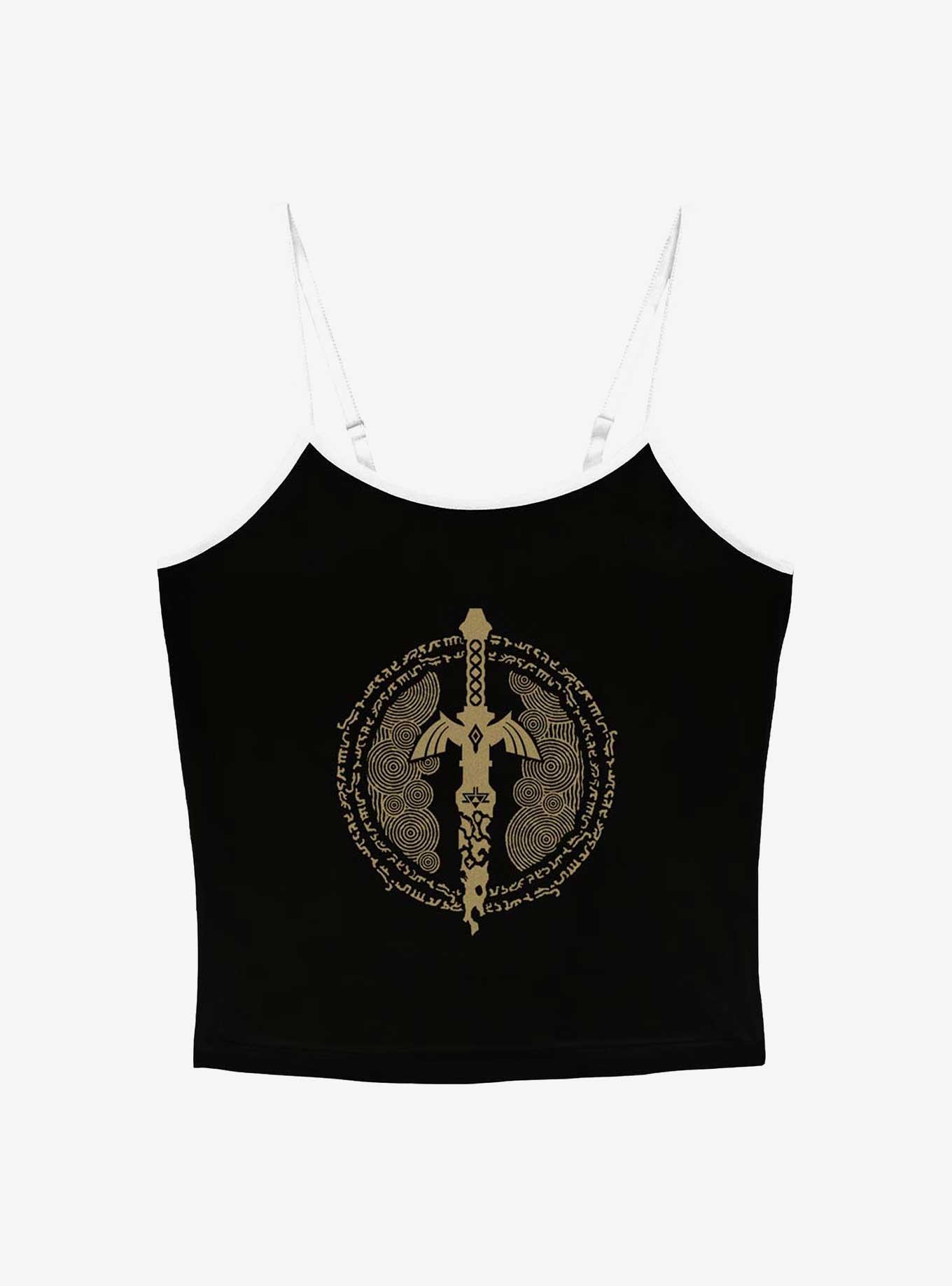 The Legend of Zelda Master Sword Icon Girls Cami, , hi-res