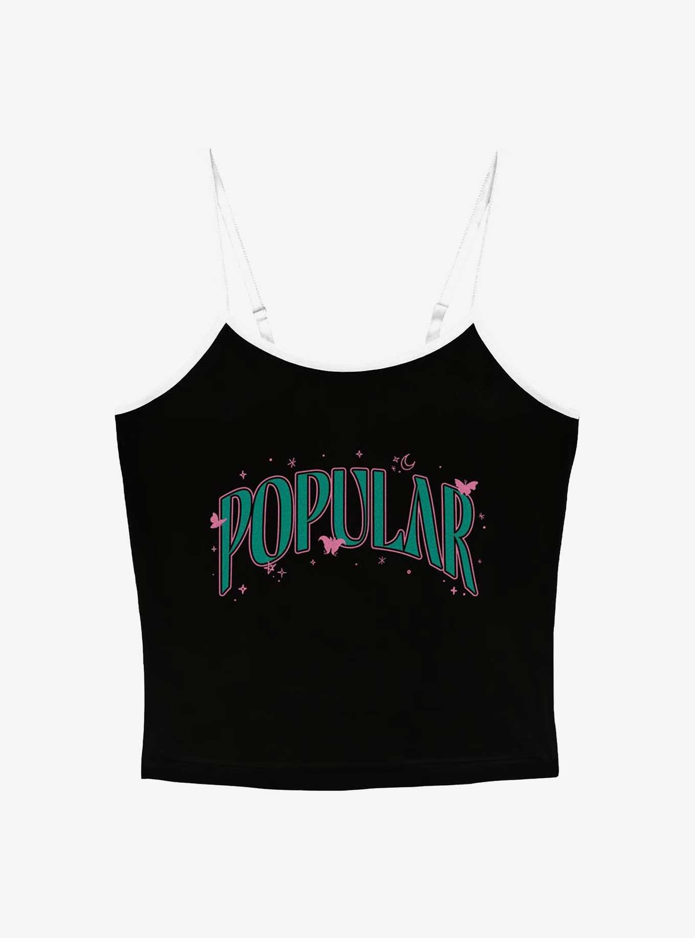 Wicked Arched Popular Text Girls Cami, , hi-res