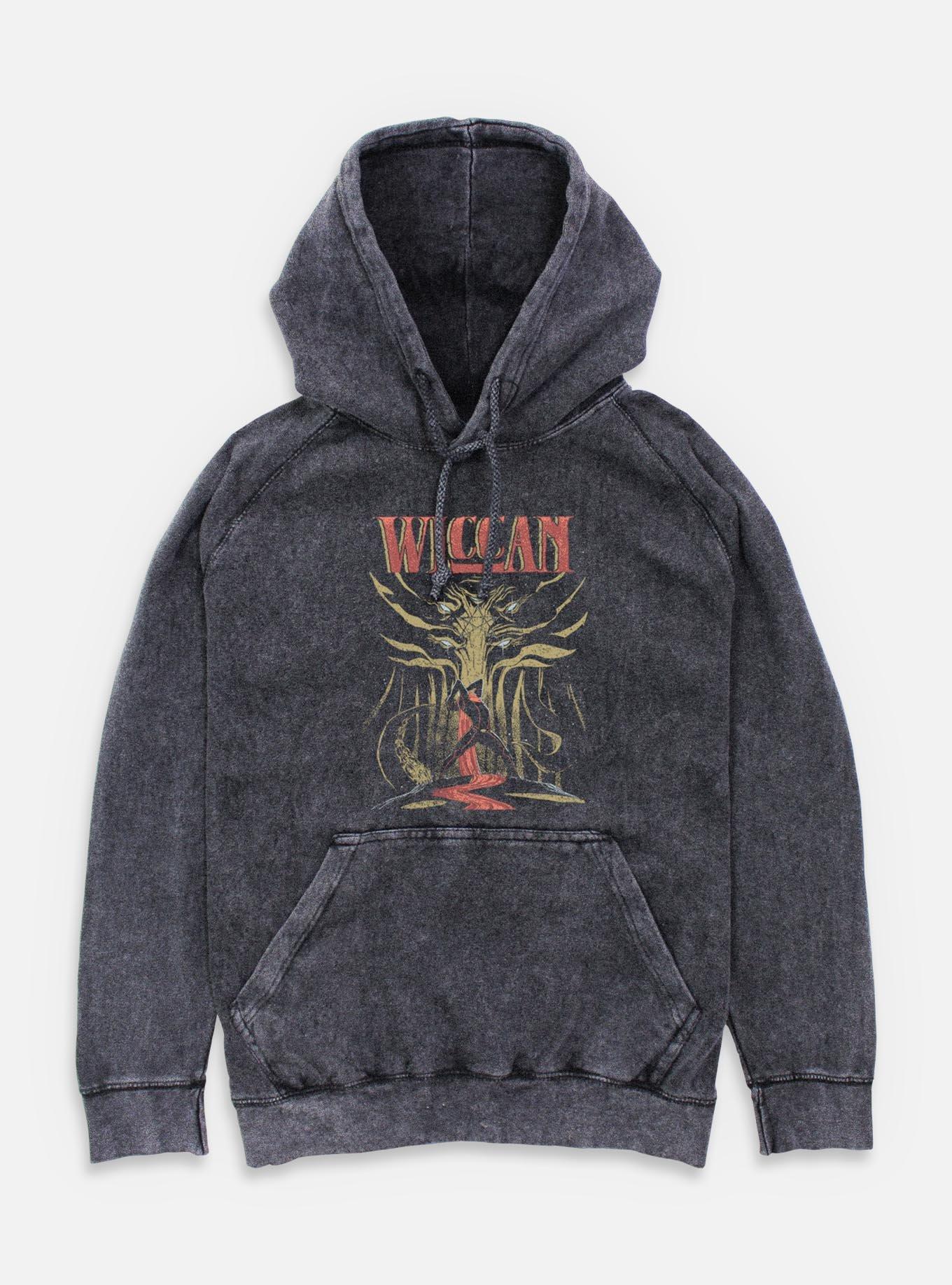 Marvel Wiccan Pentagonal Wiccan Mineral Wash Hoodie, , hi-res