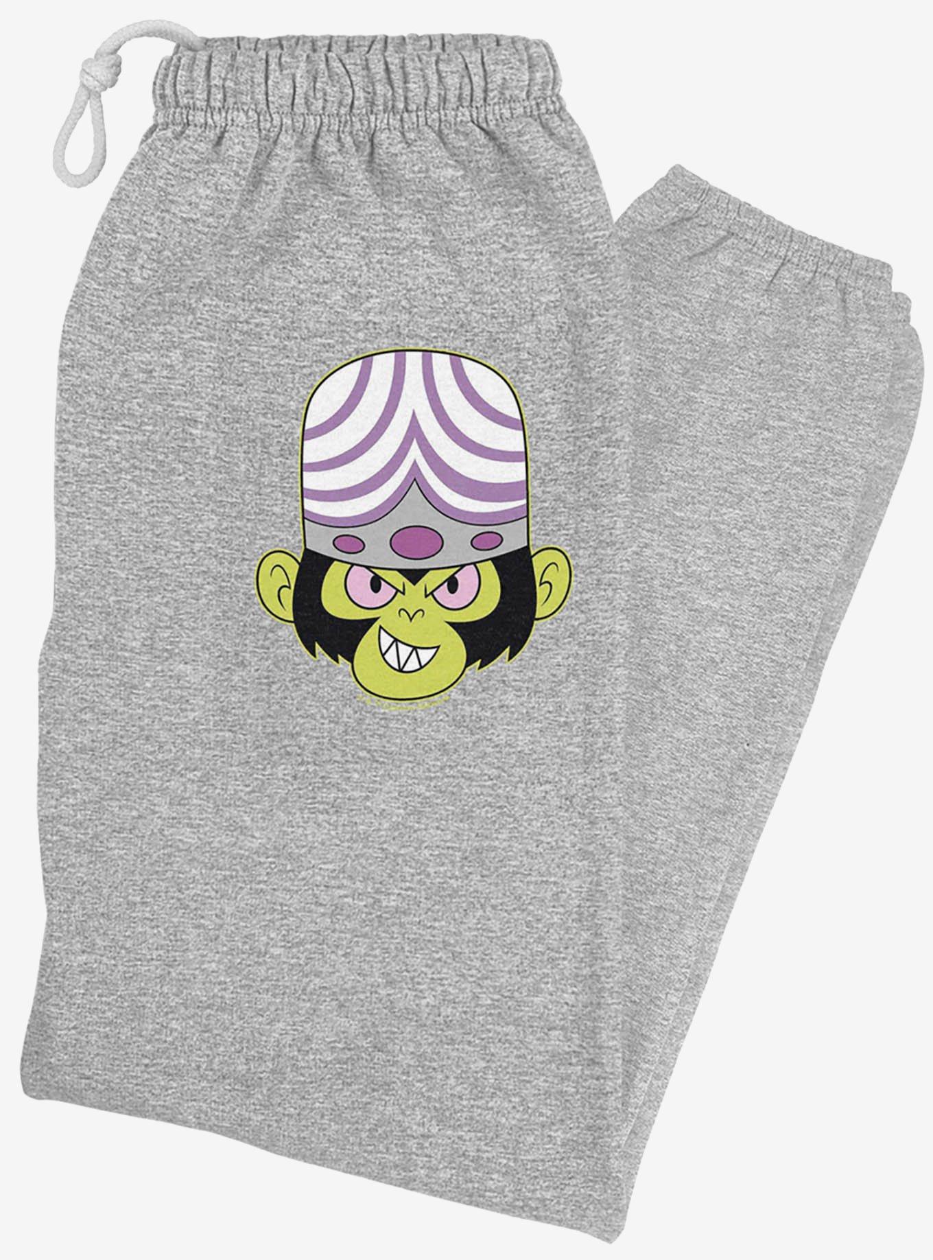 The Powerpuff Girls Mojo Jojo Head Sweatpants, , hi-res